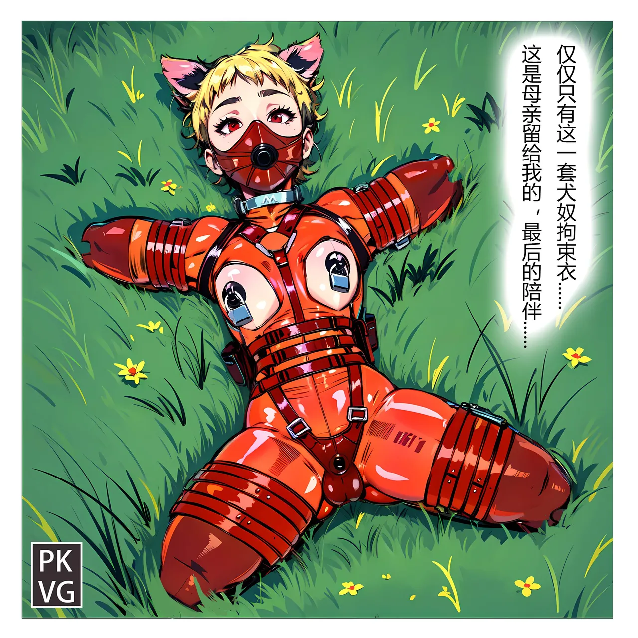 流浪到世界尽头-《畜化视界-人形犬篇》 [AI Generated] page 16 - bondage latex hentai manga - read online free