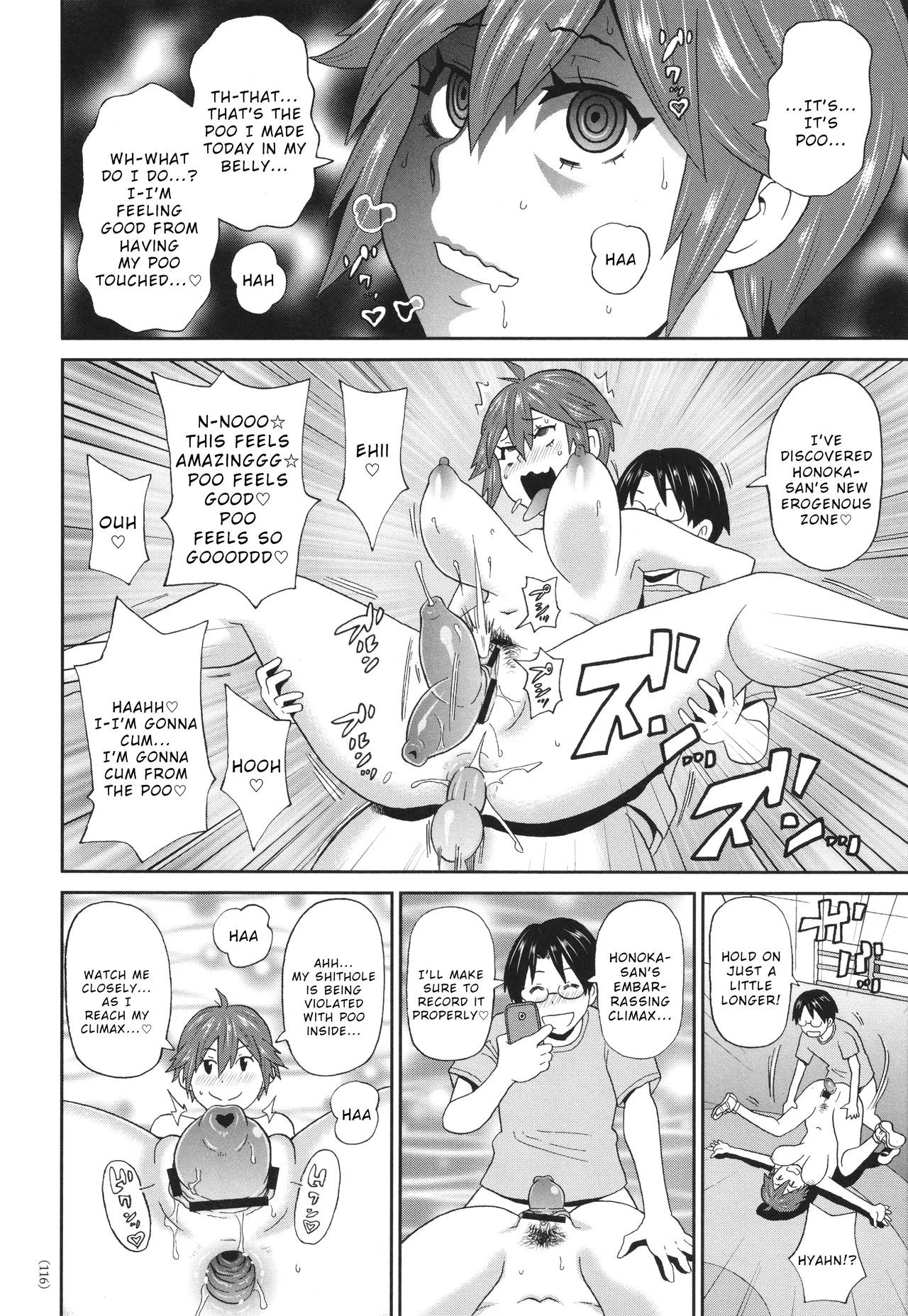 Kanojo no ijō na yokujō page 16 - squirting glasses hentai manga - read online free
