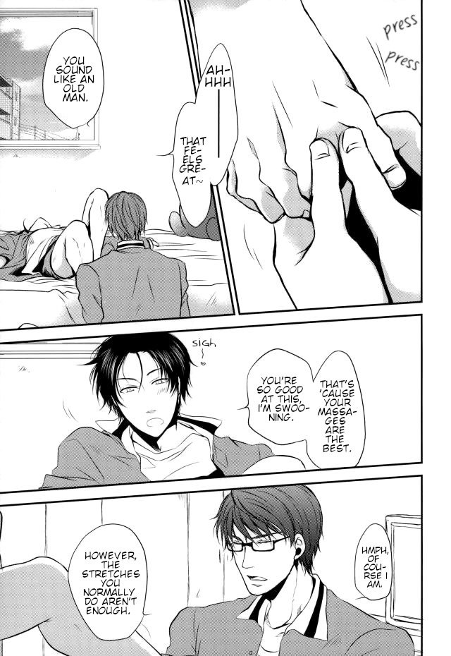 【Rakuban】 Shin-chan's Foot Fetish page 20 featuring shintarou midorima kuroko no basuke parody - glasses anal hentai manga - read online free