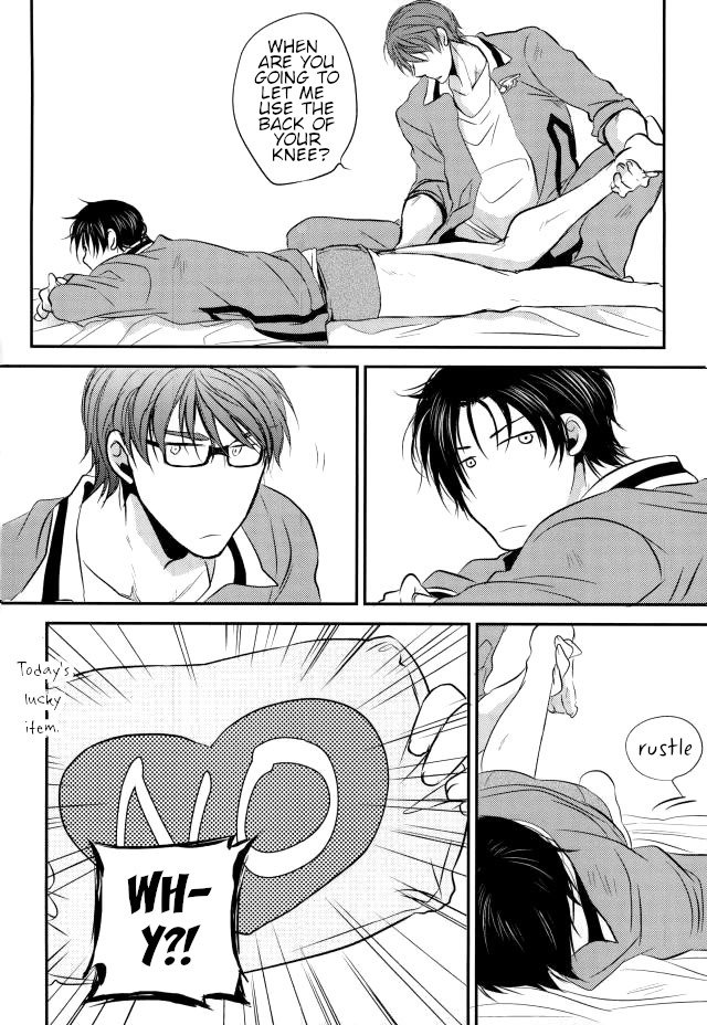 【Rakuban】 Shin-chan's Foot Fetish page 23 featuring shintarou midorima kuroko no basuke parody - glasses anal hentai manga - read online free