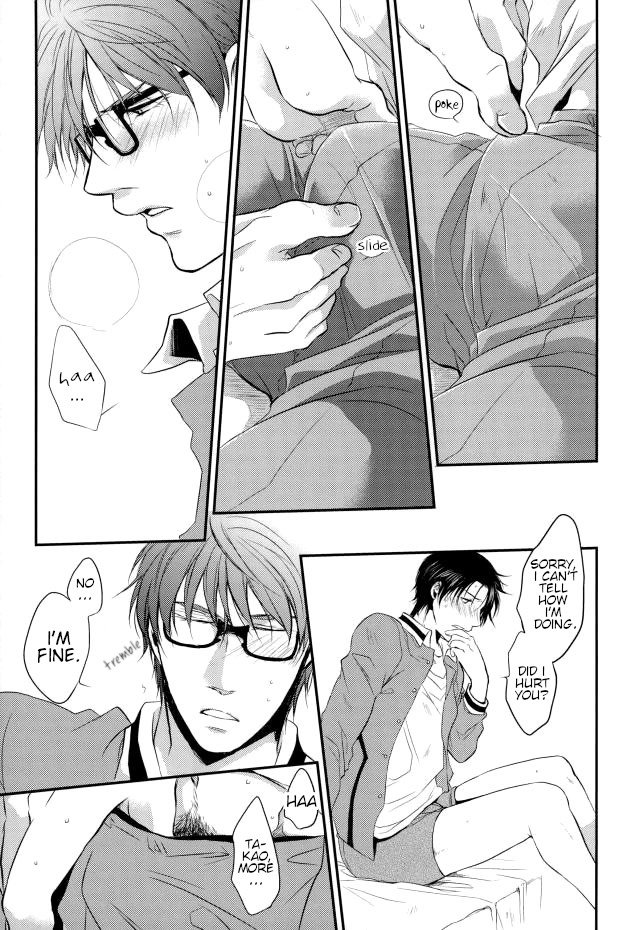 【Rakuban】 Shin-chan's Foot Fetish page 28 featuring shintarou midorima kuroko no basuke parody - glasses anal hentai manga - read online free
