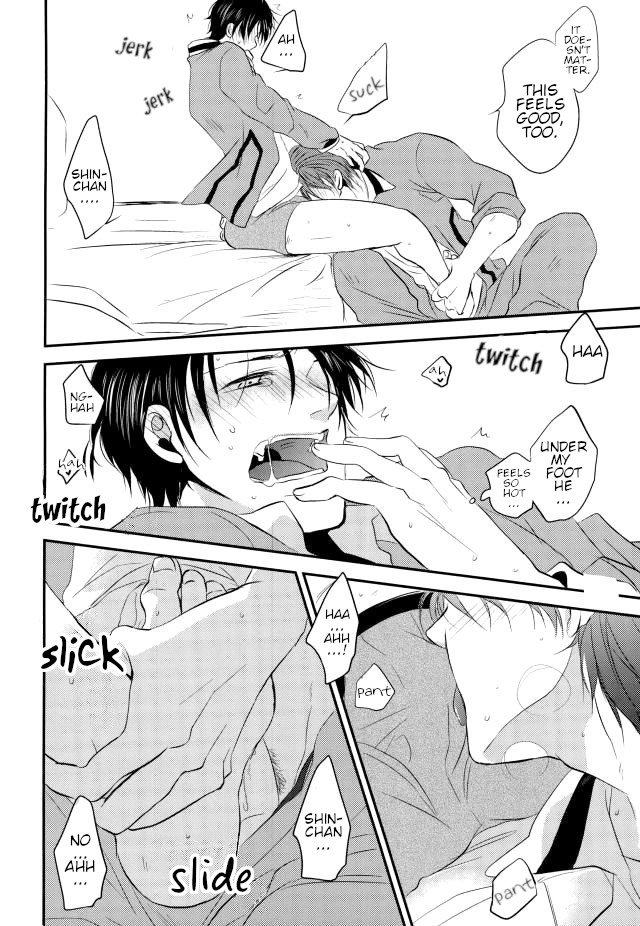 【Rakuban】 Shin-chan's Foot Fetish - Page 31