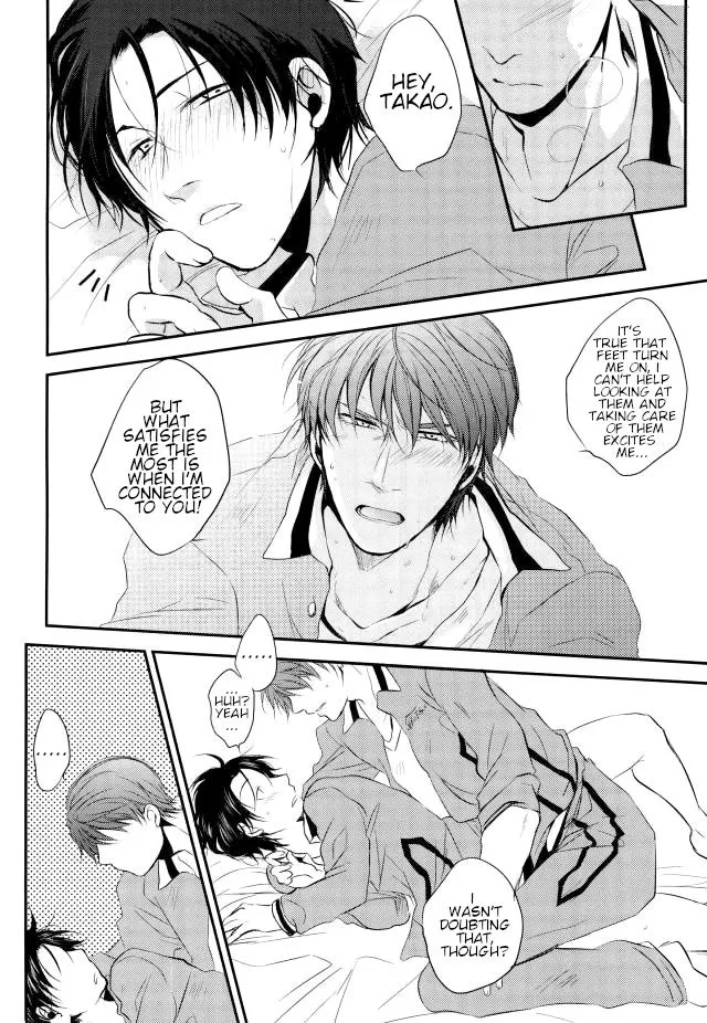 【Rakuban】 Shin-chan's Foot Fetish page 35 featuring shintarou midorima kuroko no basuke parody - glasses anal hentai manga - read online free