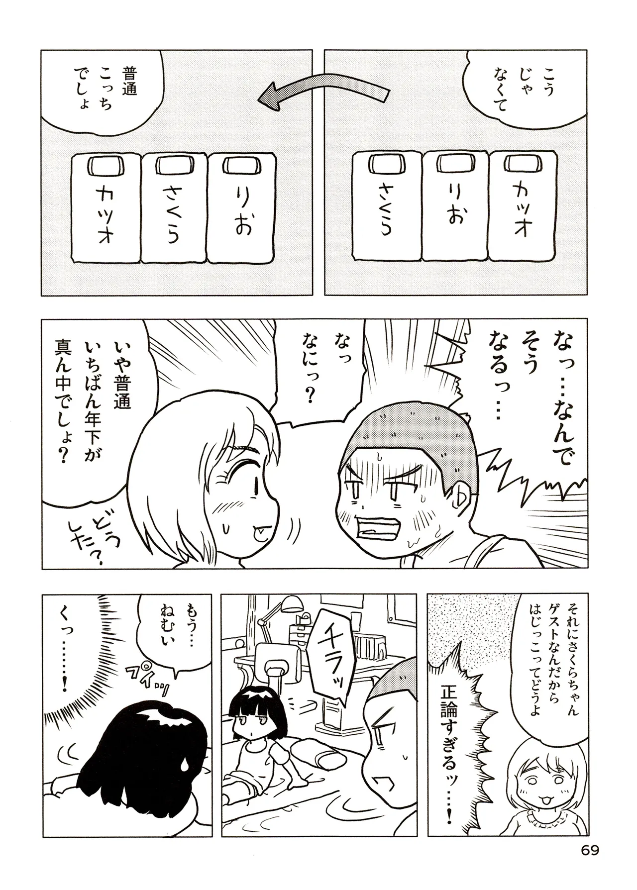 TS shojo sakura-chan Vol 3 - Page 69