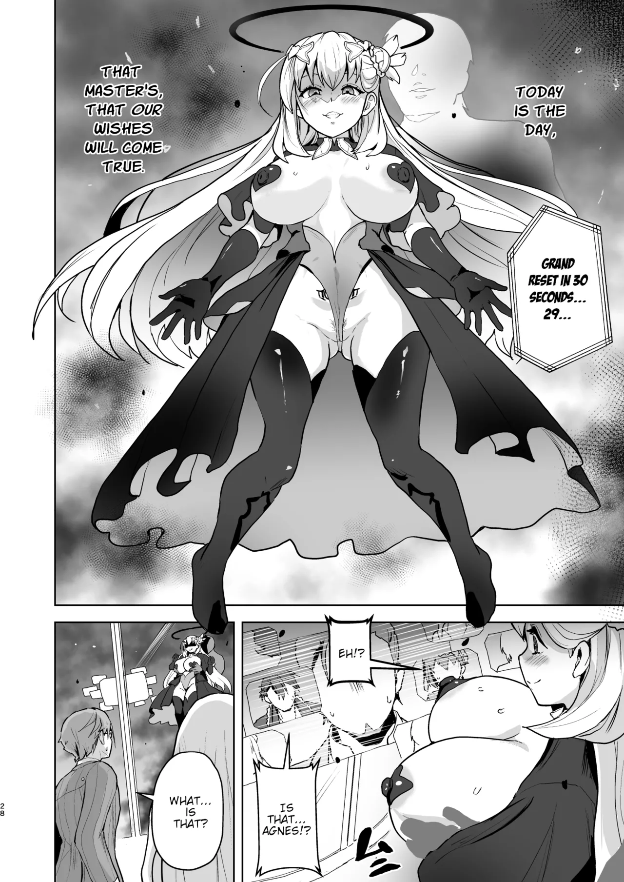 Kaihen no Kiseki page 28 featuring agnes claudel the legend of heroes parody - sweating kissing hentai manga - read online free