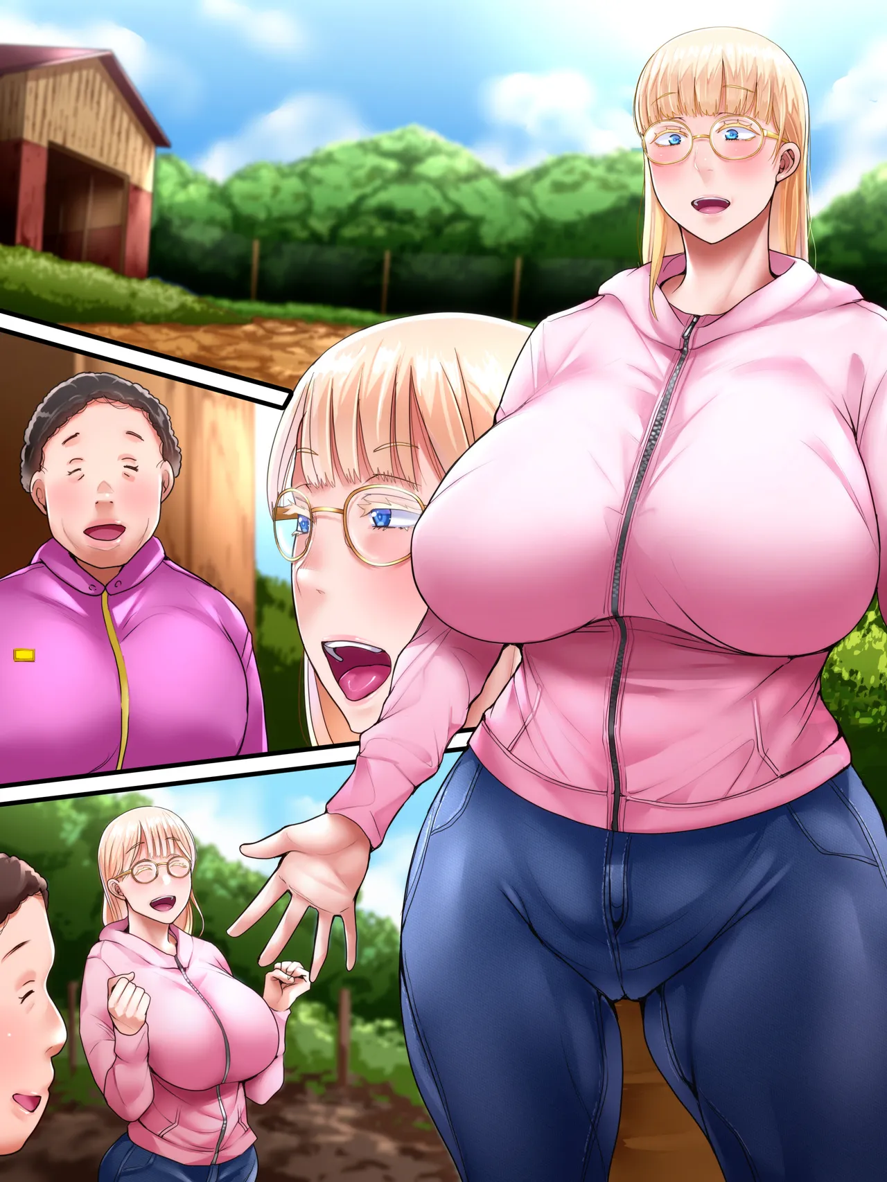 Kaigai shusshin no shinkon tsuma ga hoka no otoko to Yaritai to dogeza shite kimashita page 147 - milf big breasts hentai manga - read online free