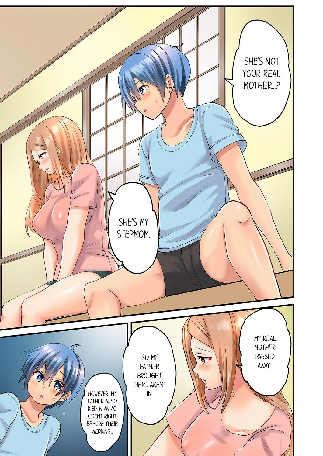 [Kazutaro] Hitozuma Volley-bu no Asedaku SEX ~Shower Abinagara Mitchaku Shichau? 5-6 | Married Women's Volleyball Club Sweaty Sex - We're Being Glued Together While Taking A Shower? 5-6 [English] - Page 3