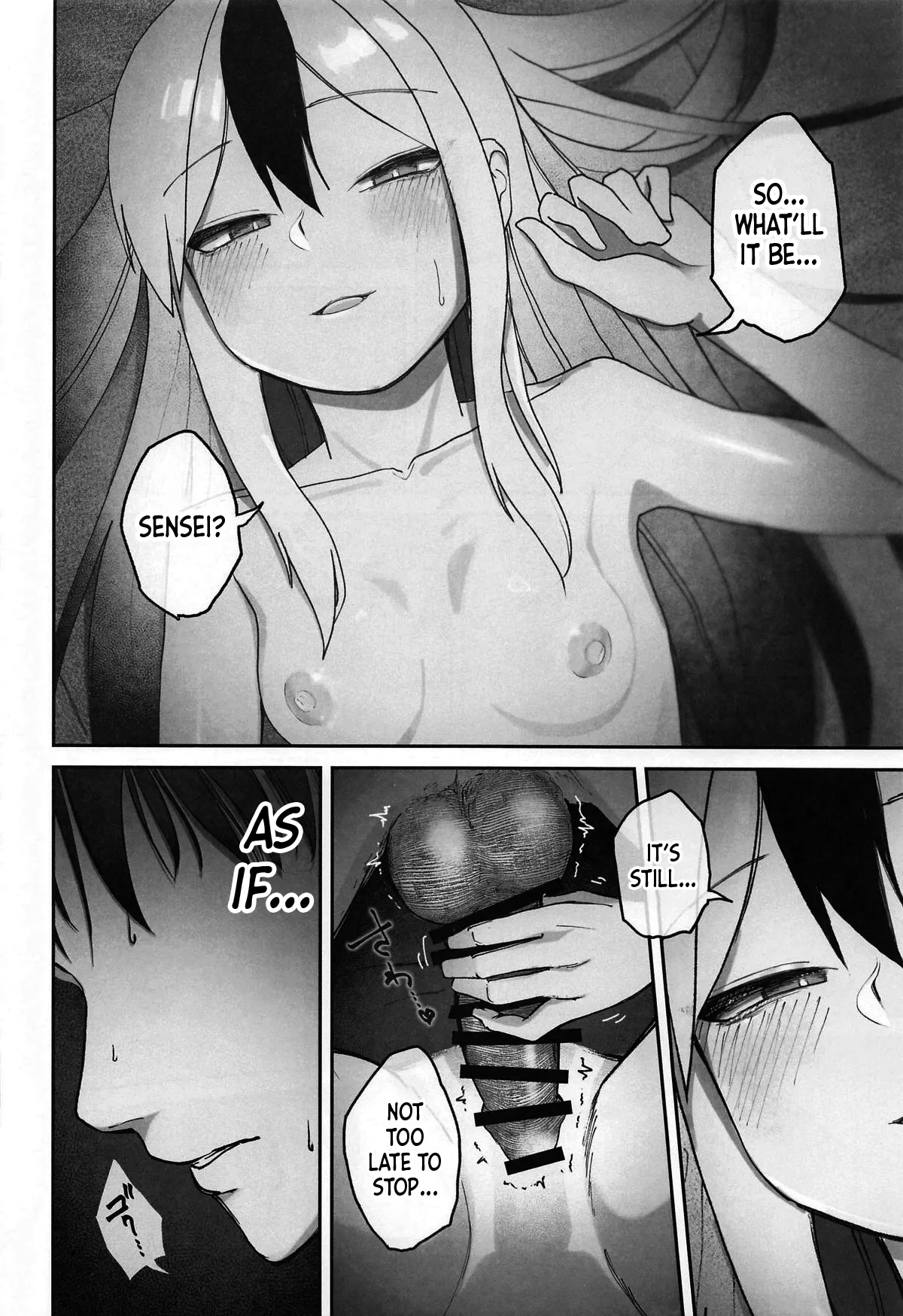 Nadenade Chuudoku. | For Pats and Kisses page 17 featuring kayoko onikata blue archive parody - small breasts sole female hentai manga - read online free