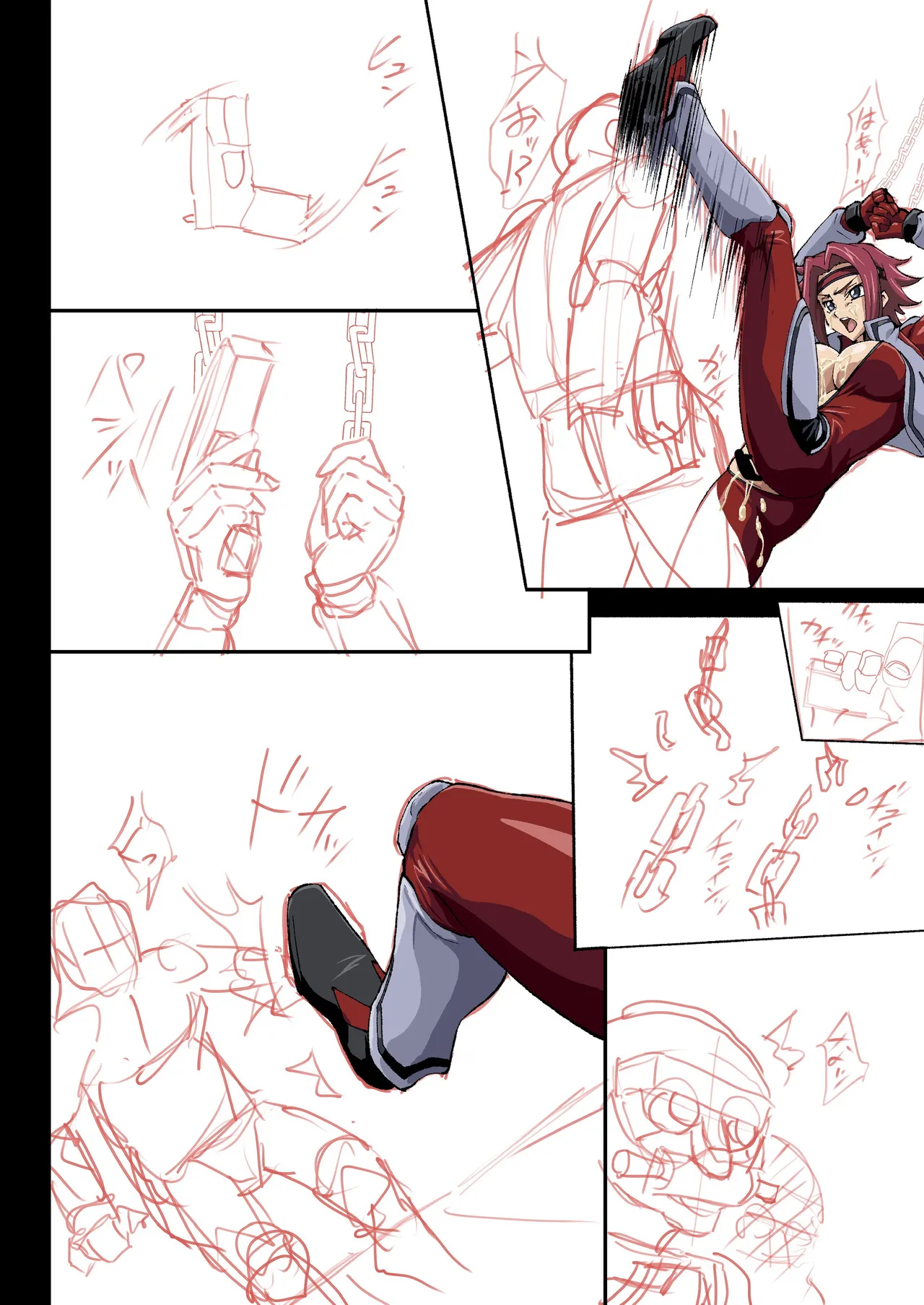 [Iwao] Kallen Manga (Kari) 3 (Code Geass: Lelouch of the Rebellion) page 9 featuring kallen stadtfeld code geass parody - big breasts nakadashi hentai manga - read online free