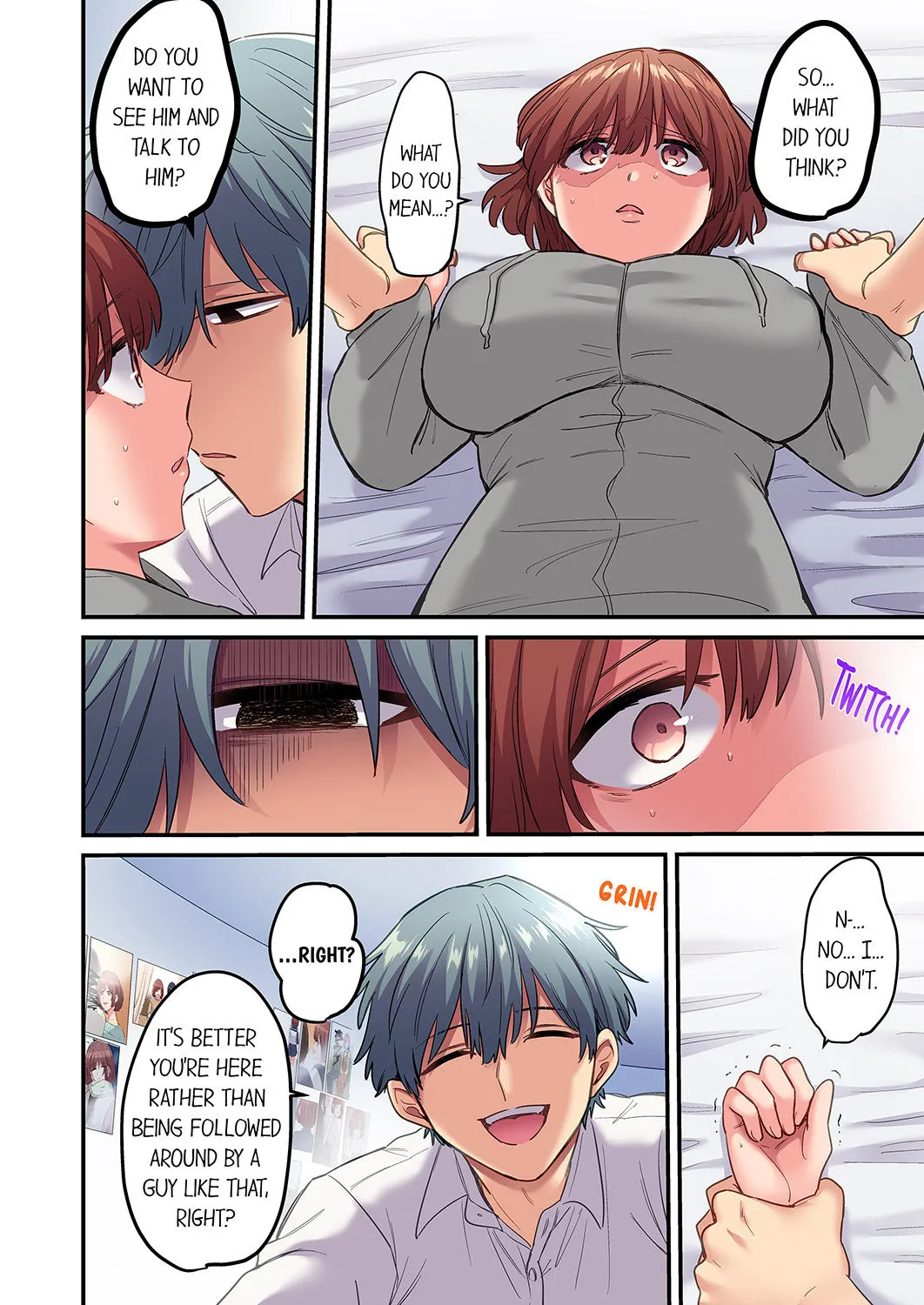 [Toba Ayuhata] Netorare SEX wa 1-Shuukan - Kuzu Osananajimi ni Ijimerarete, Ikasarete... 3-12 | Forced to Have Sex For a Week— Teased and Forced to Come by My Piece of Trash Childhood Friend 3-12 [English] page 35 - sole female sole male hentai manga - read online free