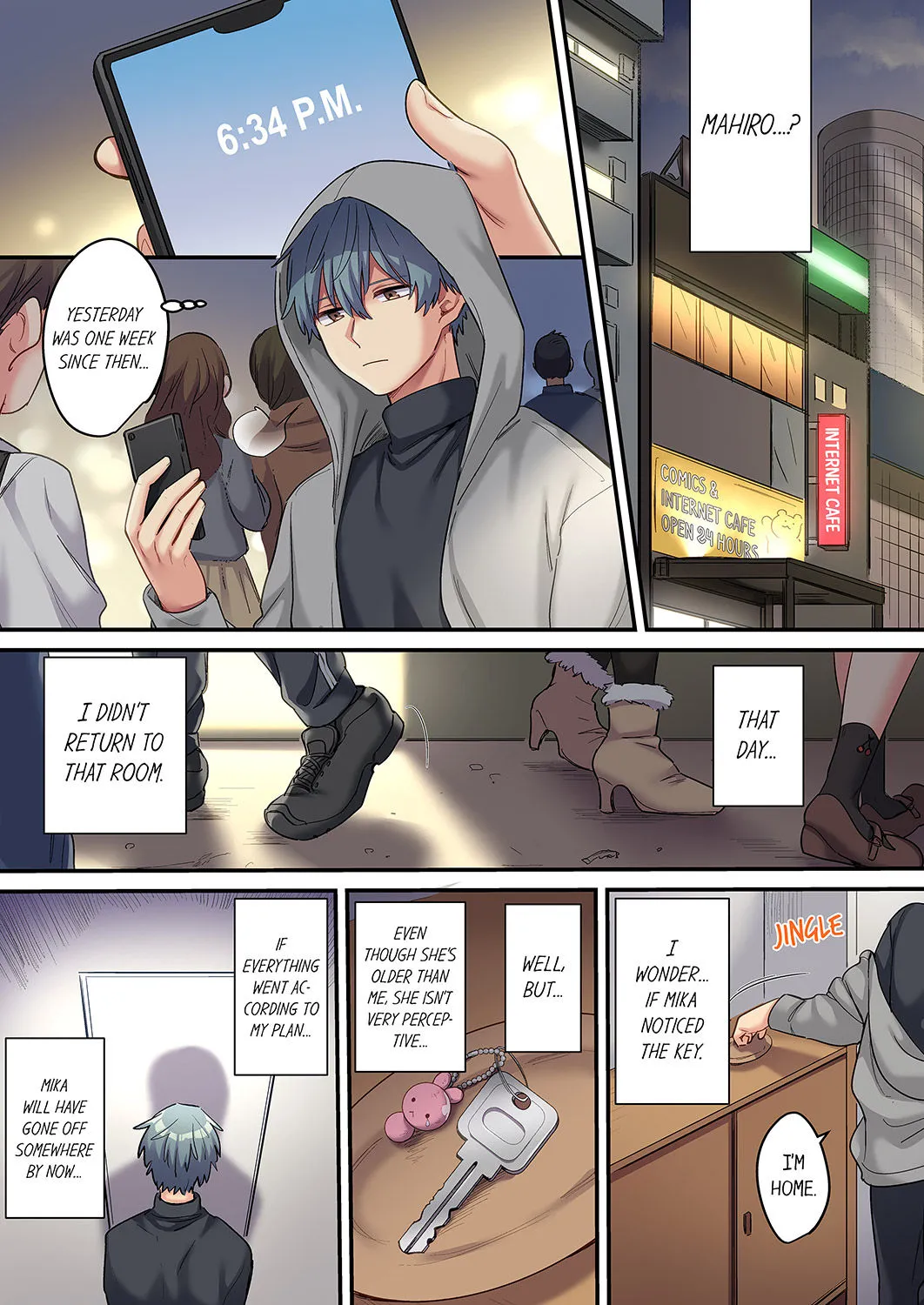 [Toba Ayuhata] Netorare SEX wa 1-Shuukan - Kuzu Osananajimi ni Ijimerarete, Ikasarete... 3-12 | Forced to Have Sex For a Week— Teased and Forced to Come by My Piece of Trash Childhood Friend 3-12 [English] page 93 - sole female sole male hentai manga - read online free