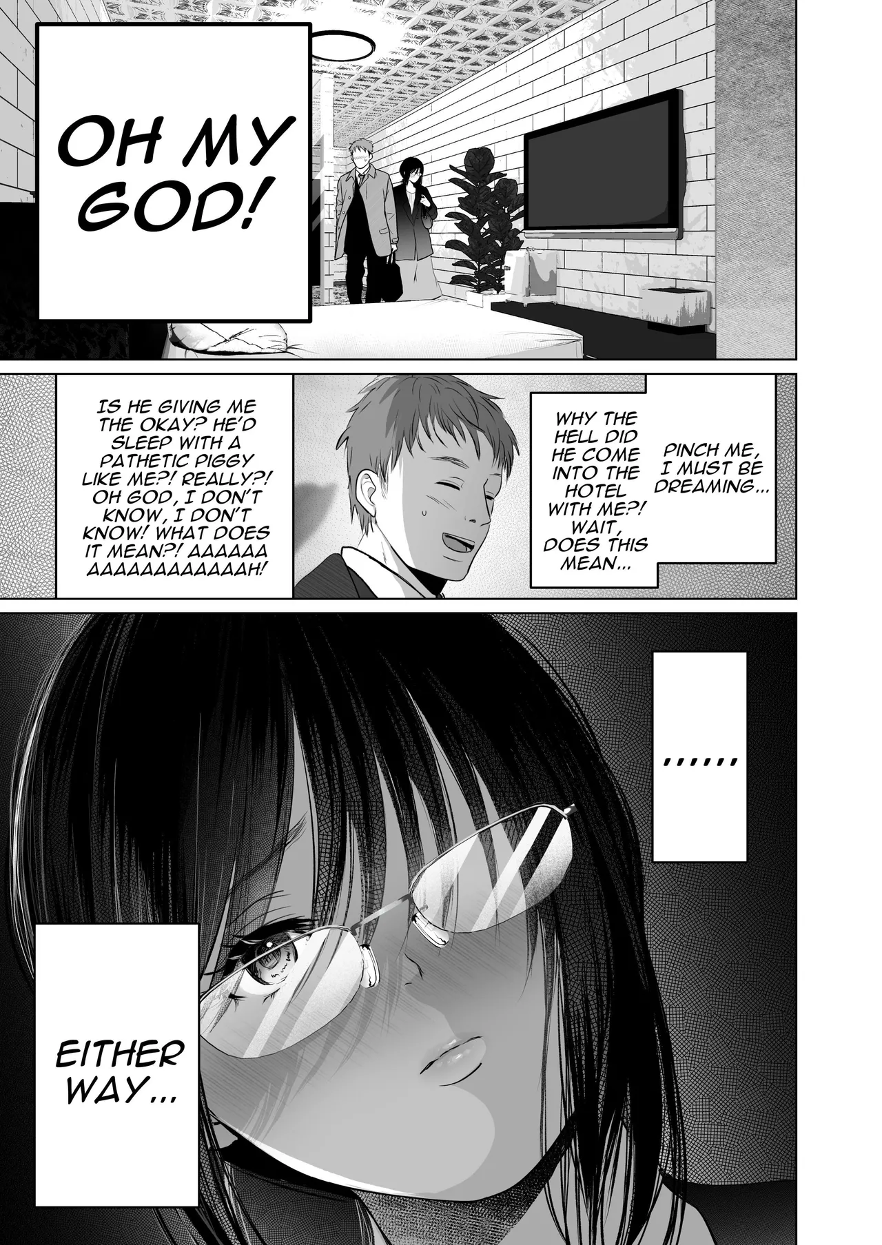 [Torotoro Yume Banana (Yumeki Banana)] Zettai, Naisho ni Dekimasuyo ~Jimi Kyonyuu Muchimuchi Kouhai ga Kanojo Mochi no Ore ni Semattekite Dosukebe Uwaki Namanakadashi~ | I Can Keep a Secret ~Cheating Creampies with my Curvy Colleague~ [English] [Darg777 Translations] [Digital] page 63 original parody - sole male big breasts hentai manga - read online free