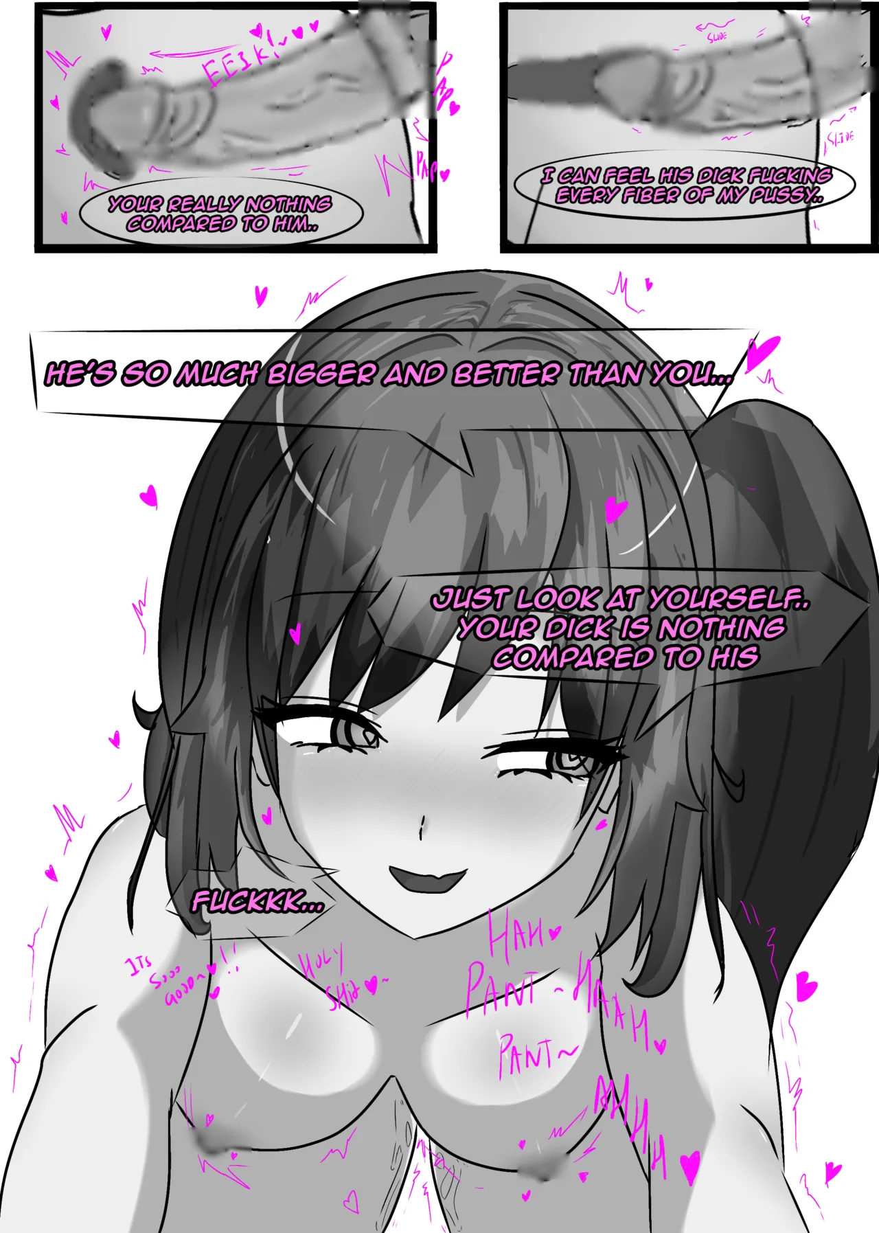 My Wife's NTR Diary 3 page 19 original parody - big breasts glory hole hentai manga - read online free