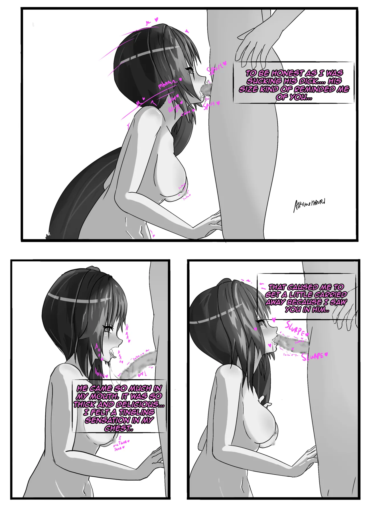 My Wife's NTR Diary 3 page 40 original parody - big breasts glory hole hentai manga - read online free