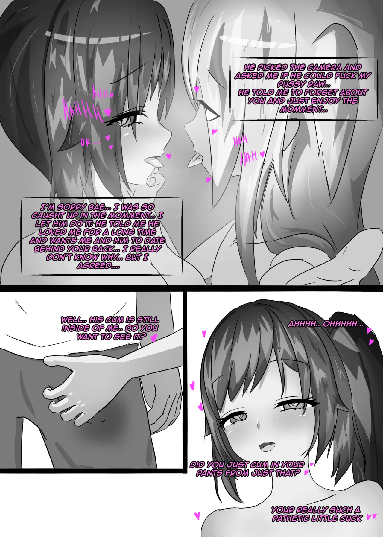 My Wife's NTR Diary 3 page 42 original parody - big breasts glory hole hentai manga - read online free