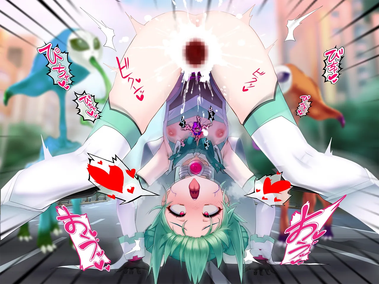 TS Makoraito page 231 original parody - corruption magical girl hentai manga - read online free