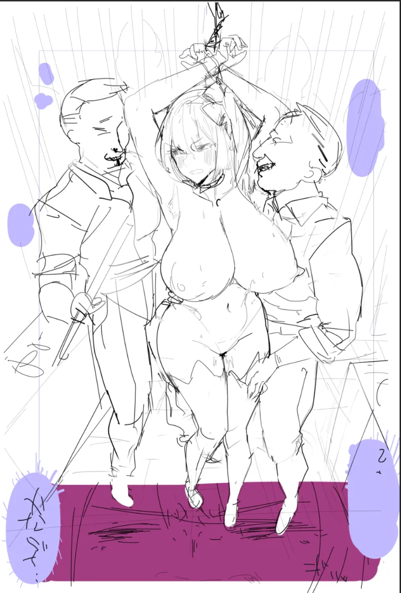 黒いマリーが捕まって身体改造されて母乳まき散らしながらアナルゼリー脱糞するやつ page 16 featuring marie antoinette alter fate grand order parody - big breasts body modification hentai manga - read online free