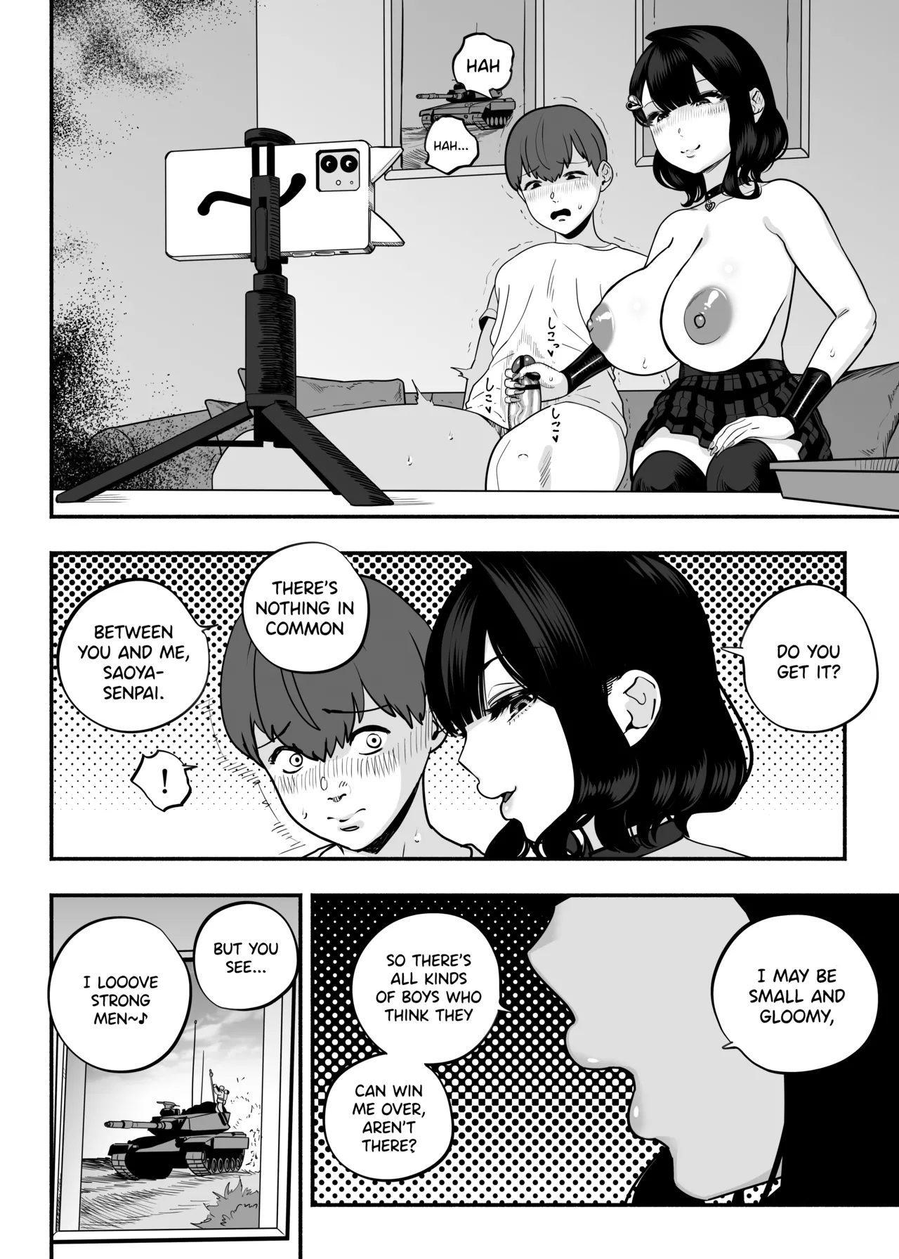 [Sakuranbo Nouen (Kondo Yume)] Gachikoi Fuuzoku 2.5 -Papa-katsu Joshi ni Jakusha Dansei Chinpo o Ijimerareru Hanashi- | Falling in Love at the Brothel 2.5 [English] [SDTLs] page 23 original parody - handjob big breasts hentai manga - read online free