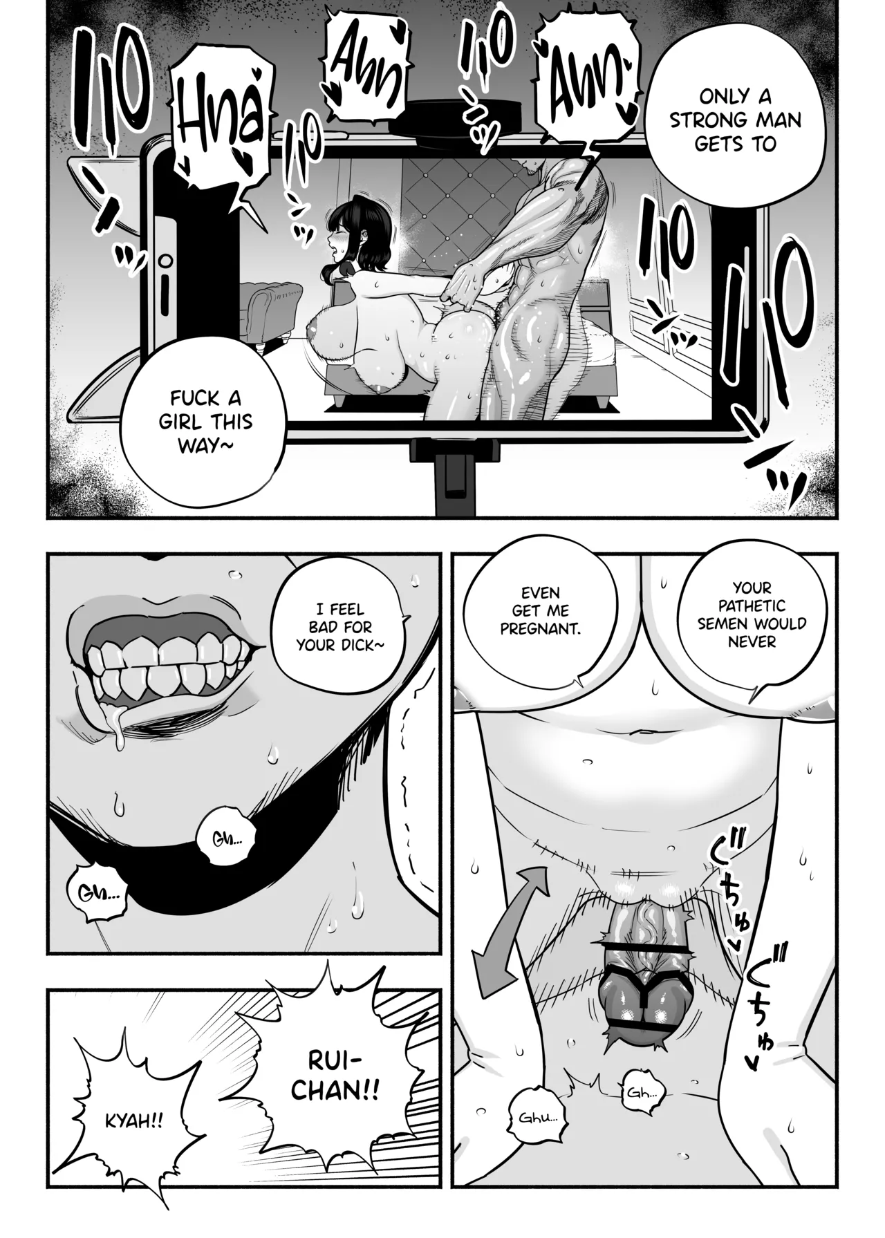 [Sakuranbo Nouen (Kondo Yume)] Gachikoi Fuuzoku 2.5 -Papa-katsu Joshi ni Jakusha Dansei Chinpo o Ijimerareru Hanashi- | Falling in Love at the Brothel 2.5 [English] [SDTLs] page 37 original parody - nakadashi big breasts hentai manga - read online free