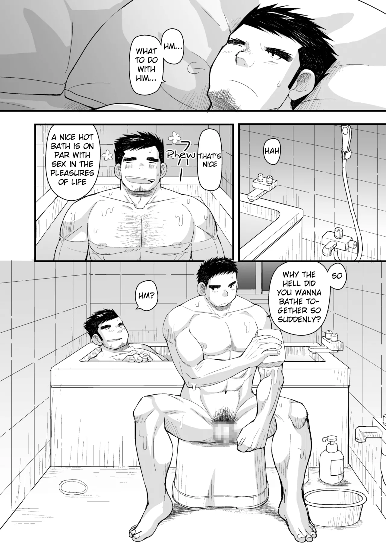 My First Love and my Dad's Boyfriend page 18 original parody - blowjob muscle hentai manga - read online free