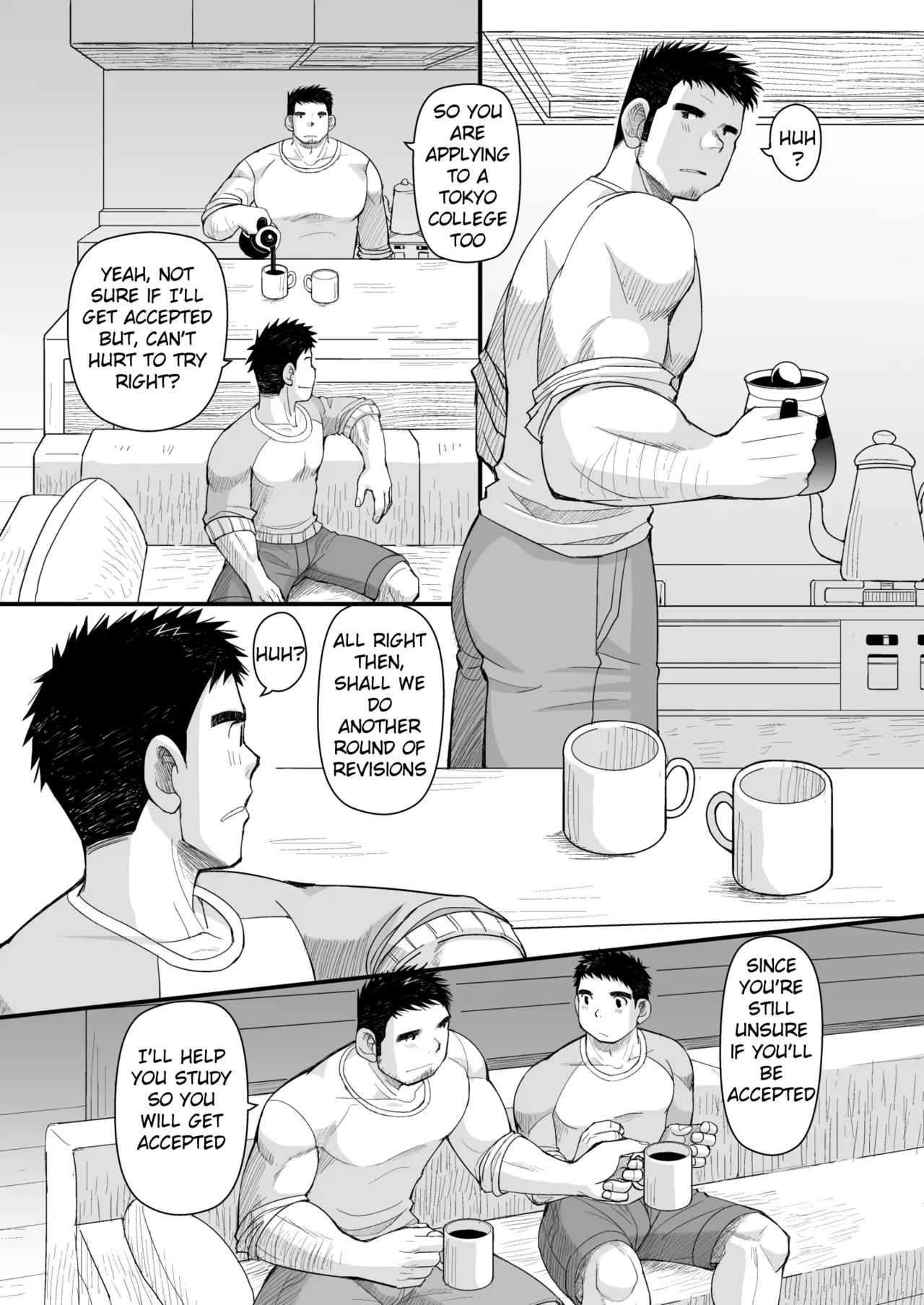 My First Love and my Dad's Boyfriend page 29 original parody - blowjob muscle hentai manga - read online free