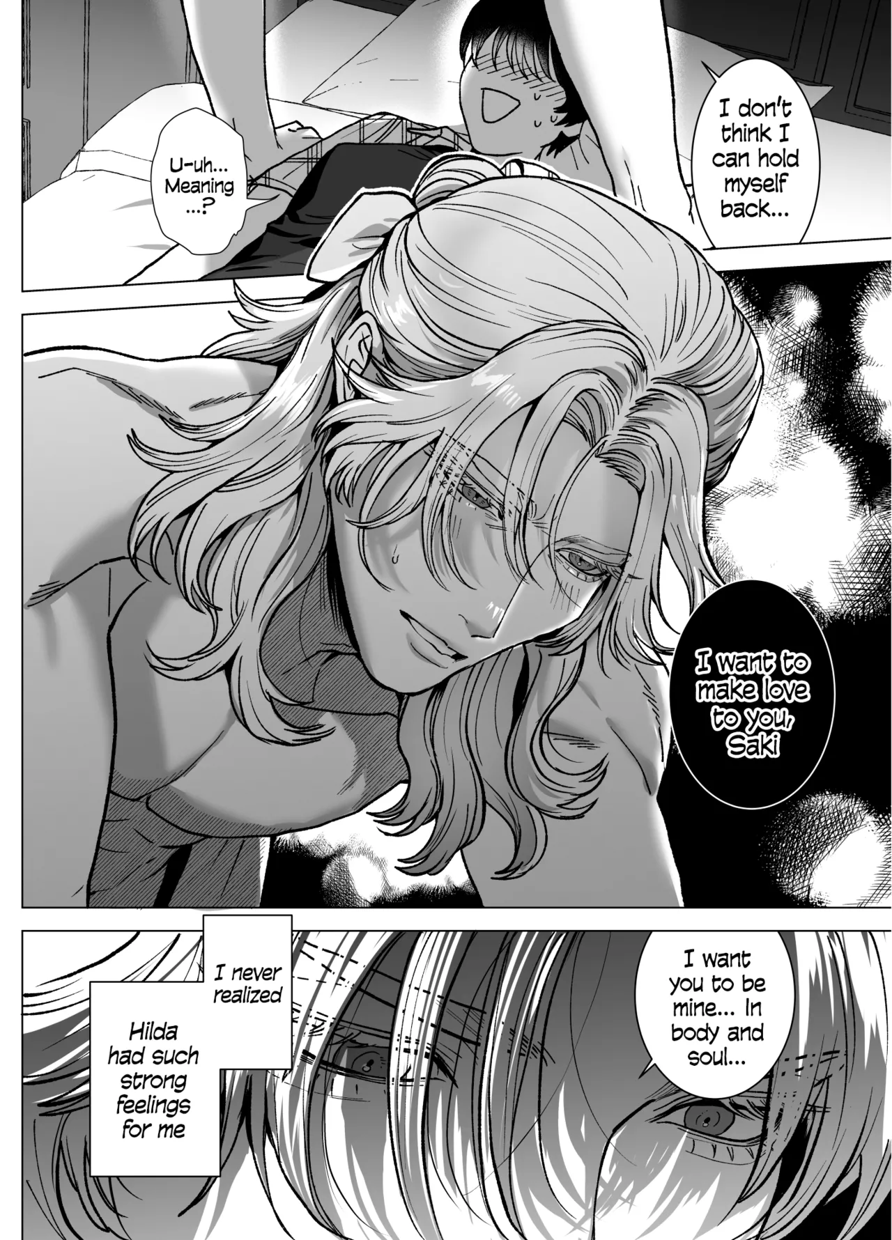 The Beautiful Princess♂ Wants to Dote on the Noble Night♀ page 31 original parody - muscle tomboy hentai manga - read online free