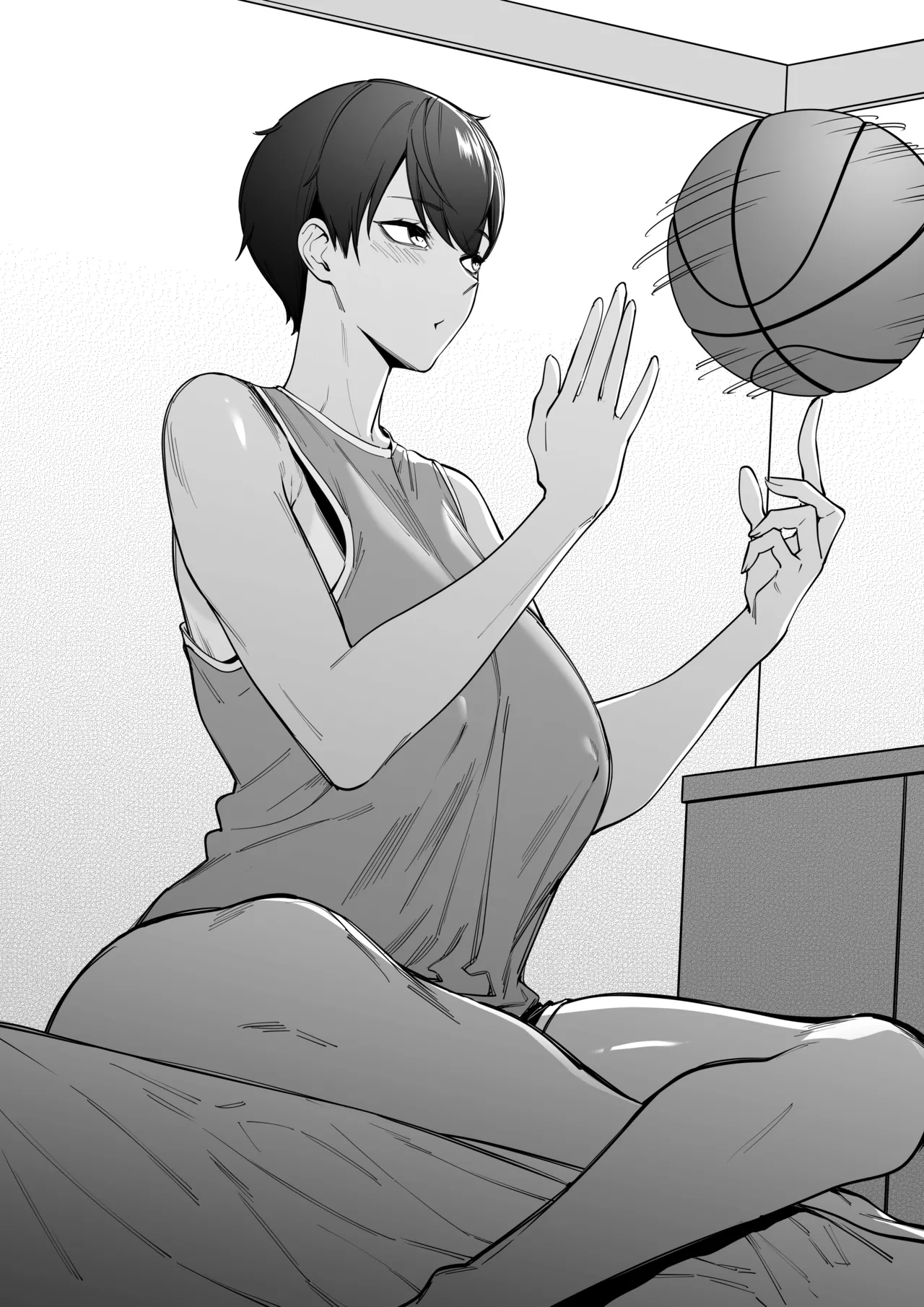 Taisetsu na Teammate page 34 original parody - sole female beauty mark hentai manga - read online free