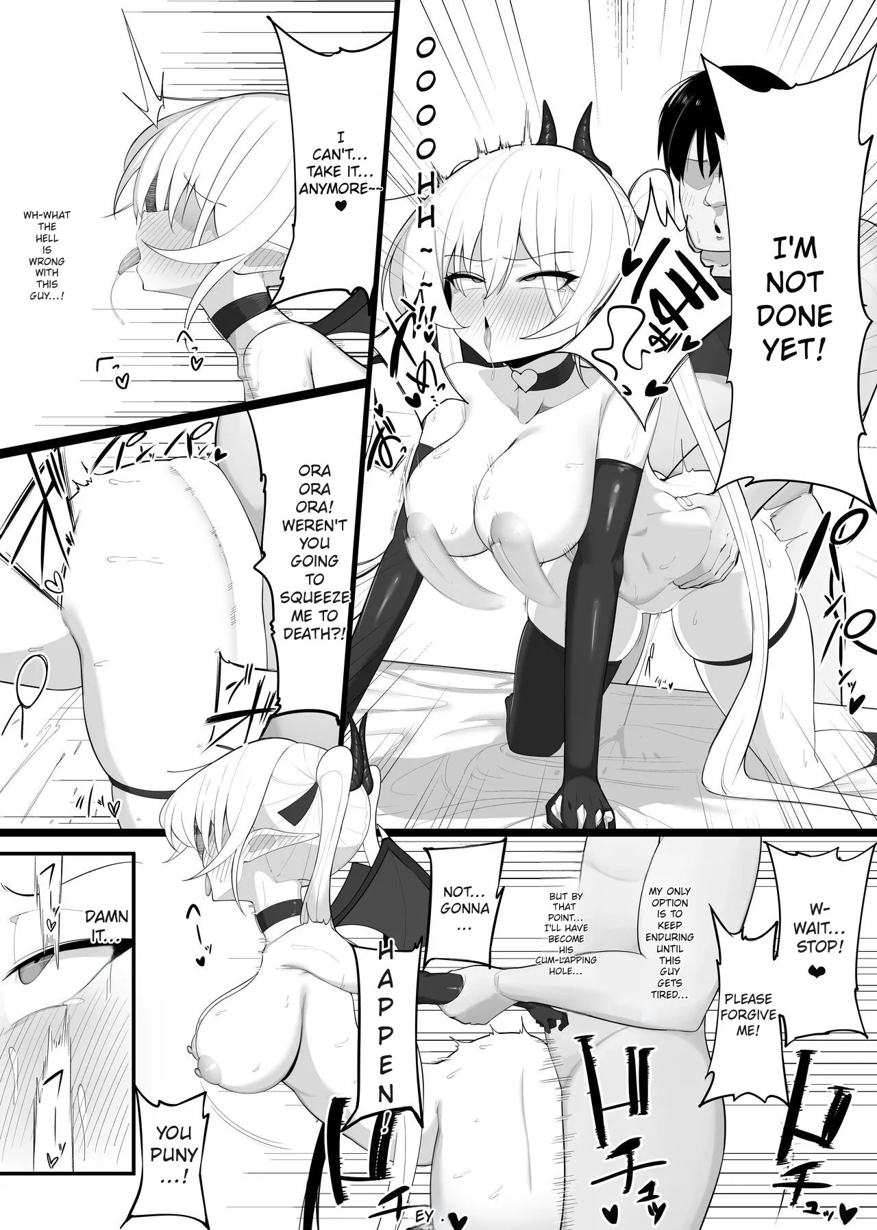 Atashi no Ejiki ni Narinasai! | Become the succubus's prey! page 34 original parody - sole female sole male hentai manga - read online free