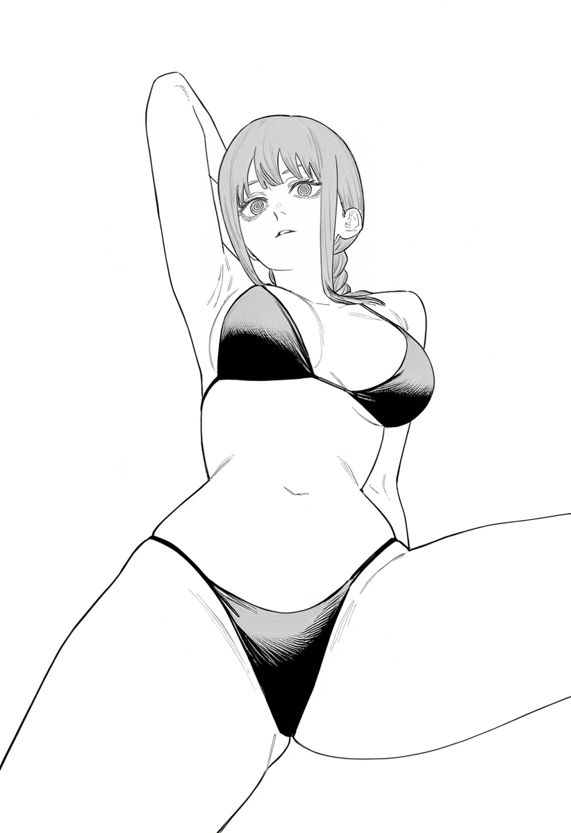 Zloimakak page 45 featuring makima chainsaw man parody - ai generated hentai manga - read online free