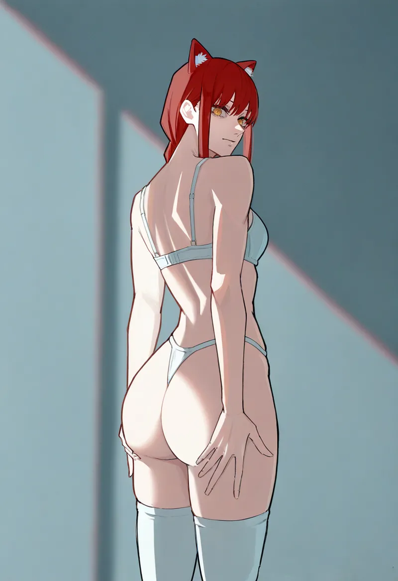 Zloimakak page 86 featuring makima chainsaw man parody - ai generated hentai manga - read online free