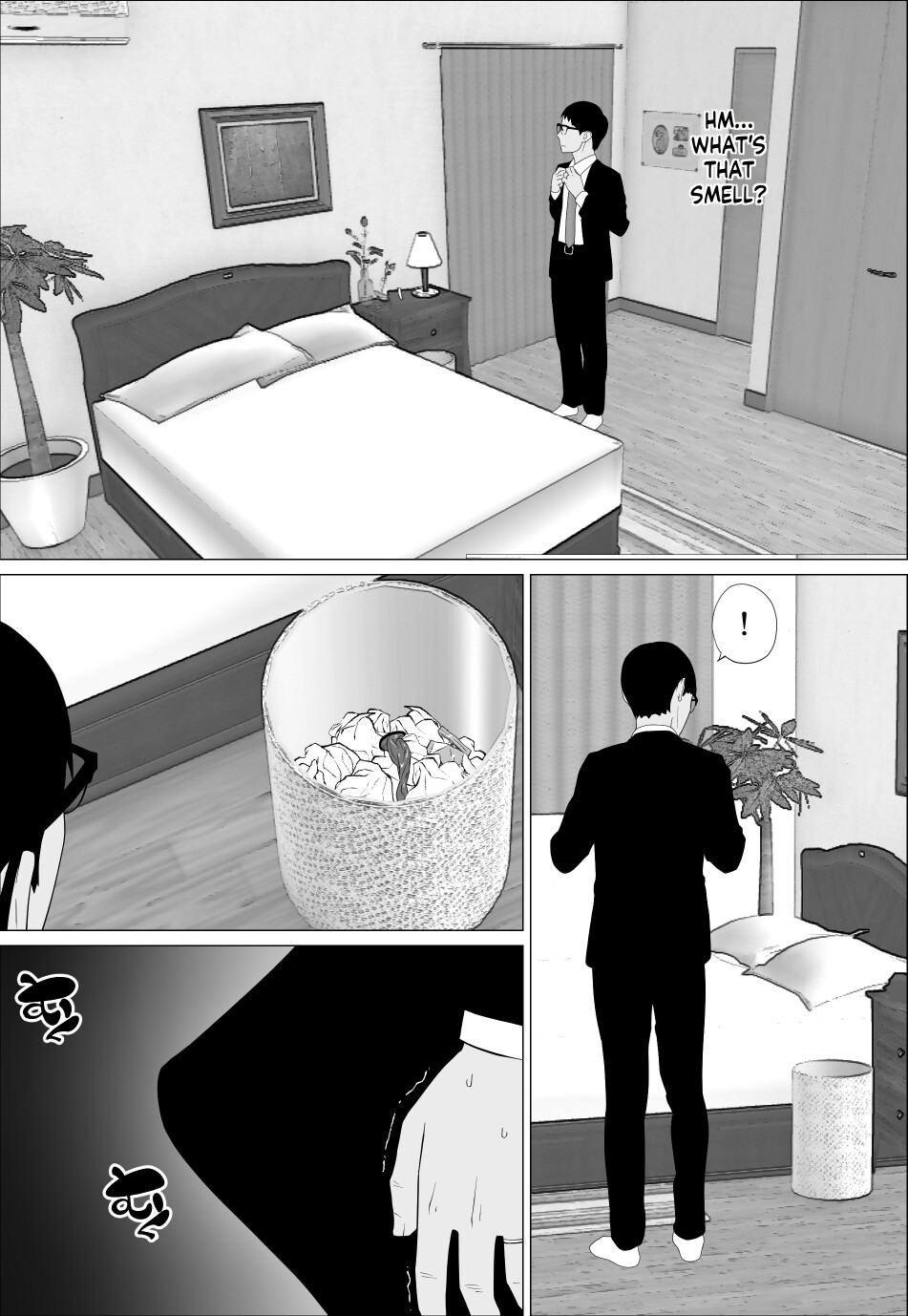 Danna to no Resu Kaishou no Tameni Toukyou Shita noni | Enlarged breasts to entice husband and yet... page 33 original parody - sole female mosaic censorship hentai manga - read online free