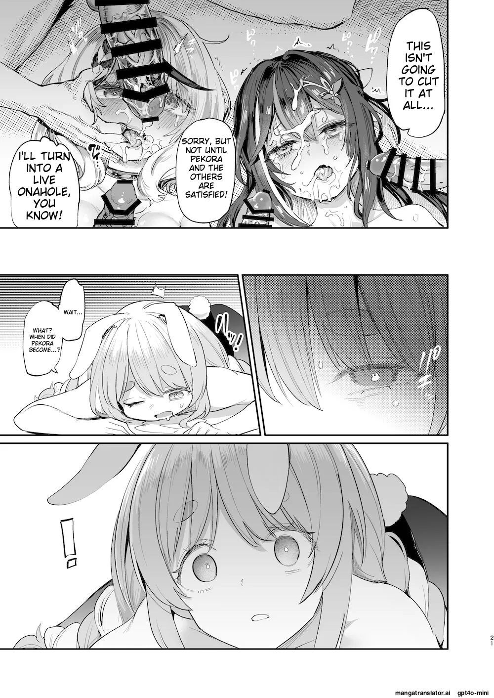 Hatsujou Usagi Rinkansai page 20 featuring amane kanata hololive parody - nakadashi beauty mark hentai manga - read online free