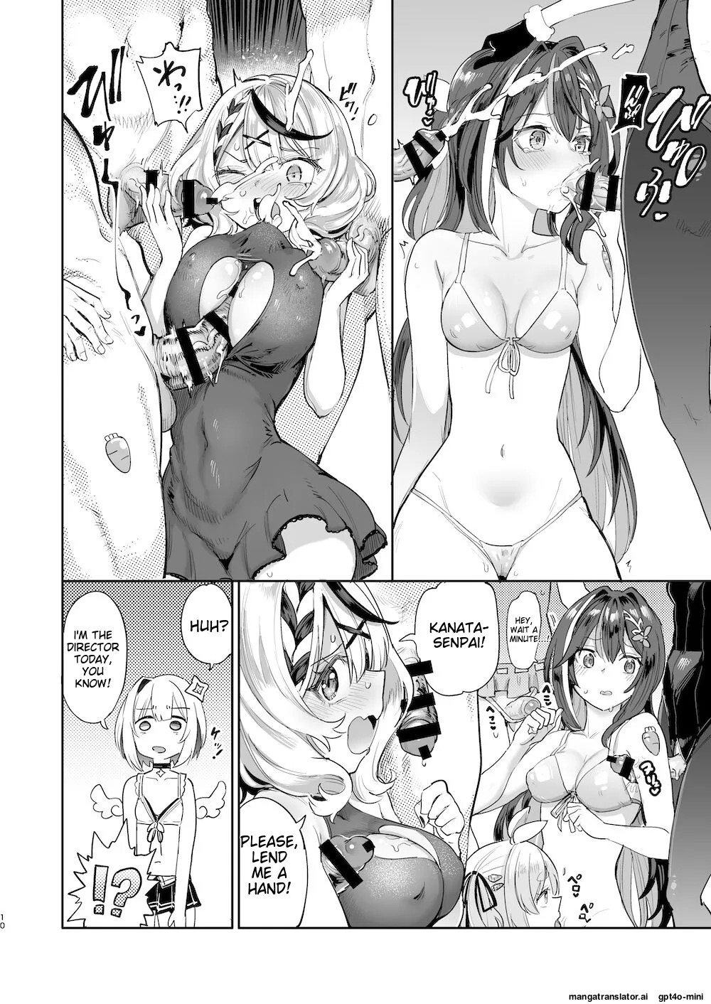 Hatsujou Usagi Rinkansai page 9 featuring amane kanata hololive parody - nakadashi beauty mark hentai manga - read online free