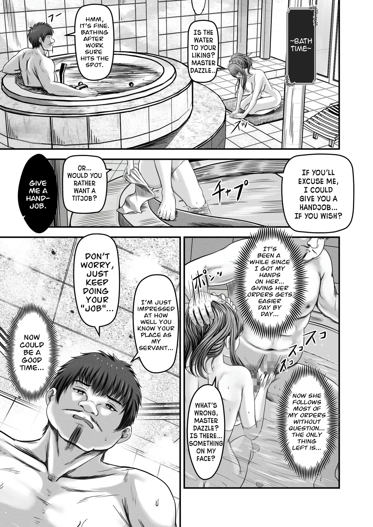 Hypnotized Sage page 28 original parody - maid handjob hentai manga - read online free