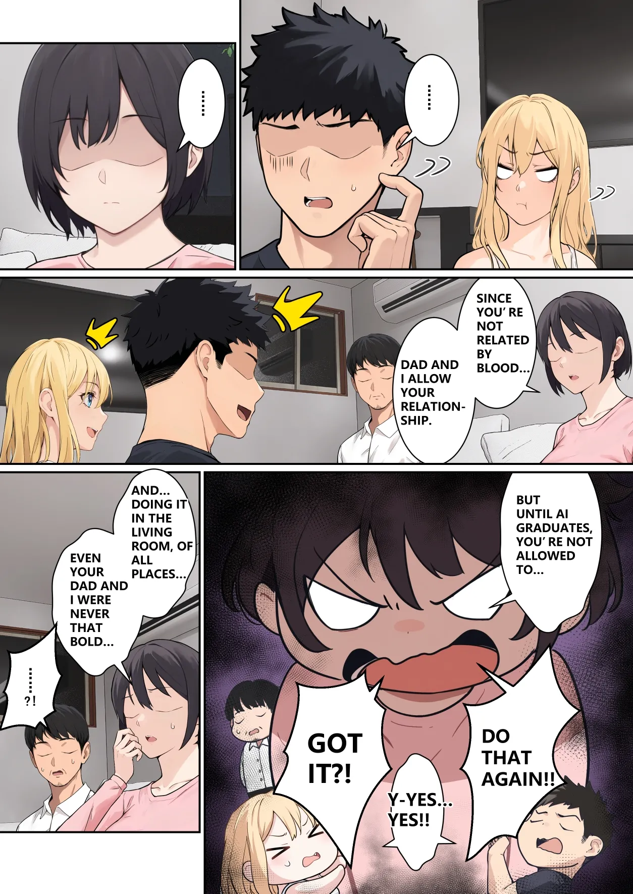 My AR glasses can see various stats about my foster sister?! page 146 original parody - inseki big breasts hentai manga - read online free