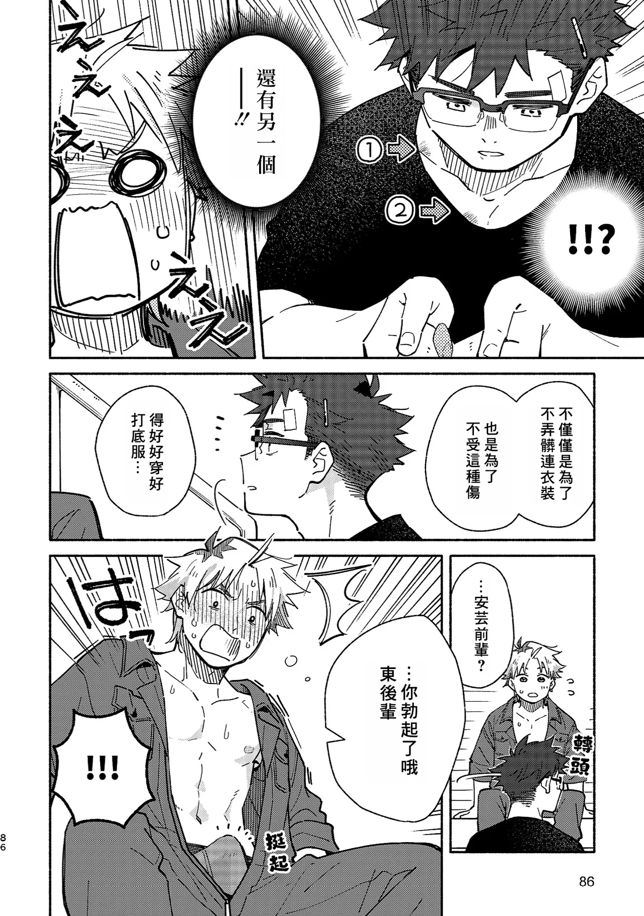 Boyfriend2 page 84 original parody - sweating glasses hentai manga - read online free