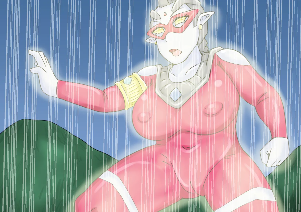 【缶ズメ工場 】巨大ヒロイン対巨大ロボット 凶悪ロボット襲来!! page 65 ultraman parody - read online free