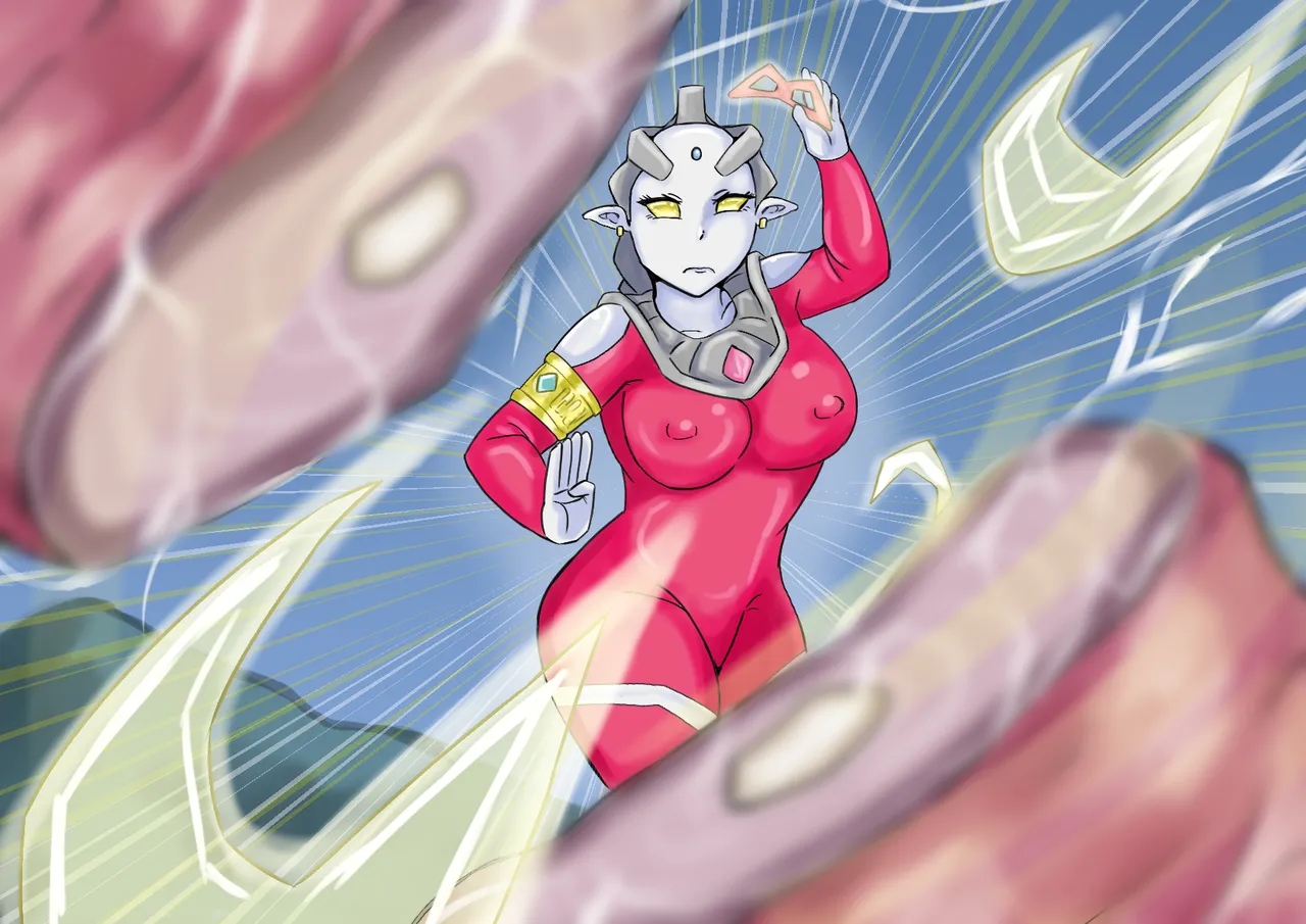 【缶ズメ工場 】巨大ヒロイン対巨大ロボット 凶悪ロボット襲来!! page 71 ultraman parody - read online free