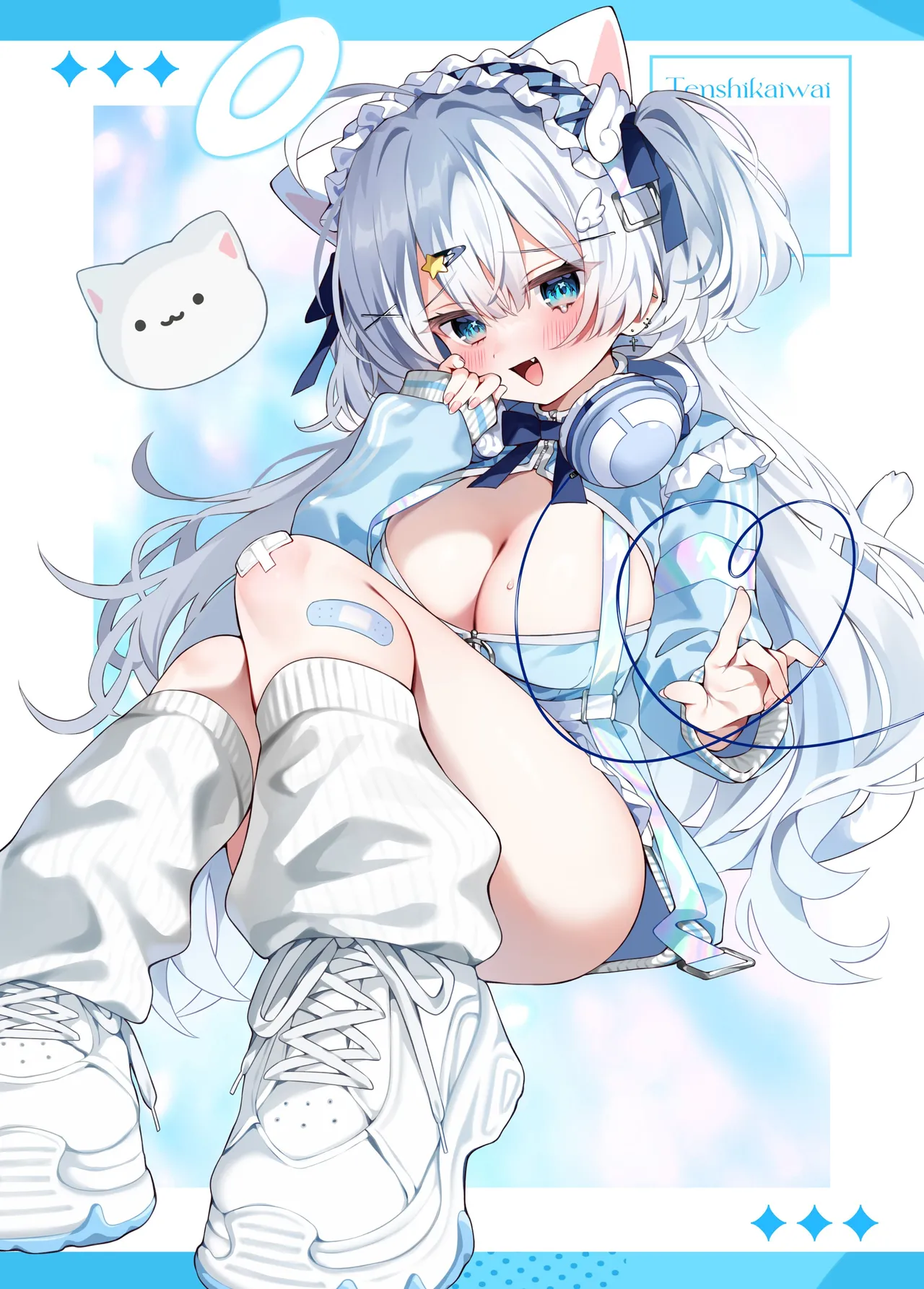 Oshikatsu 2 page 17 original parody - kissing big breasts hentai manga - read online free