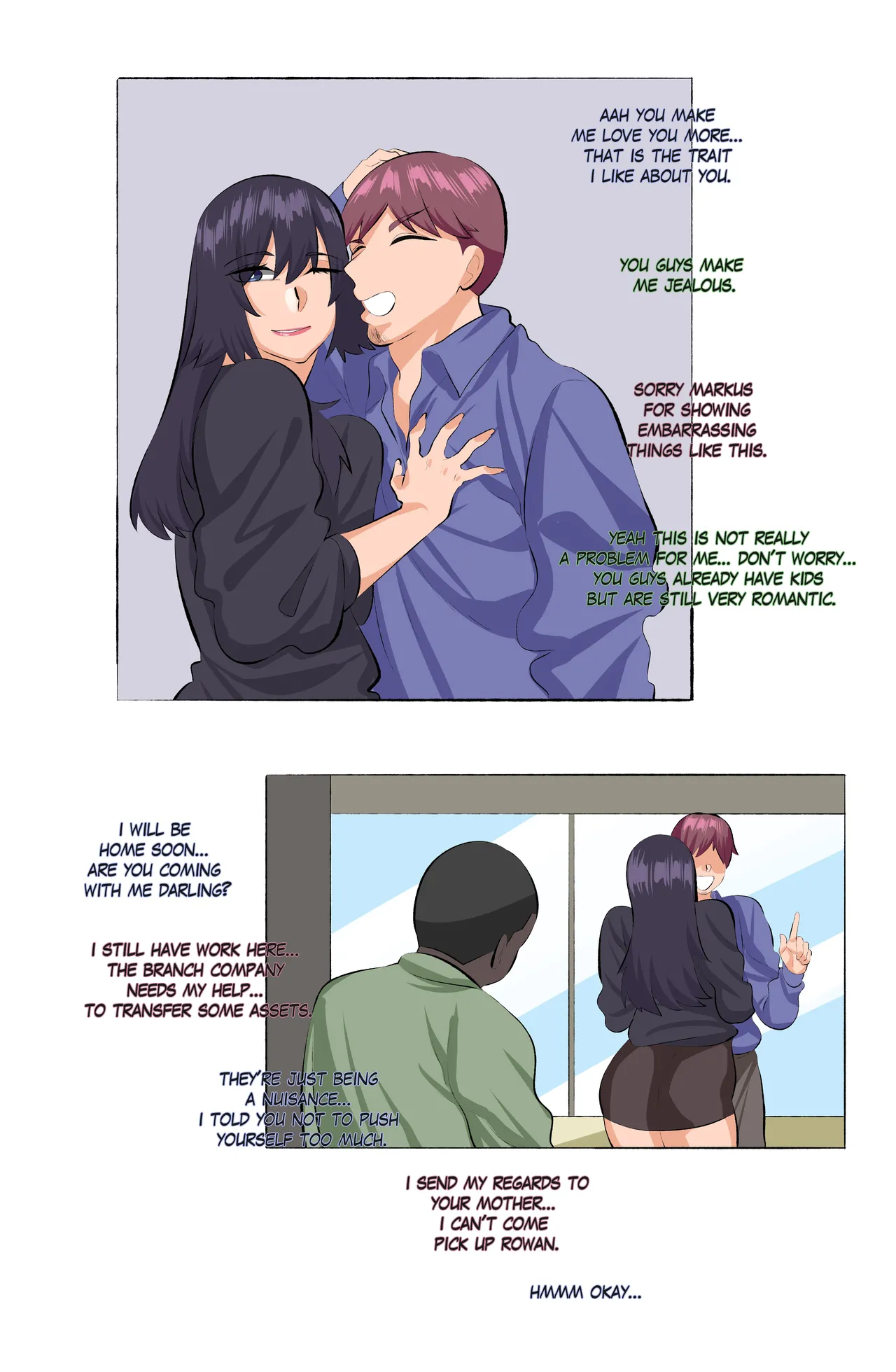 Granny Anastasia part 1 page 12 original parody - full color beauty mark hentai manga - read online free