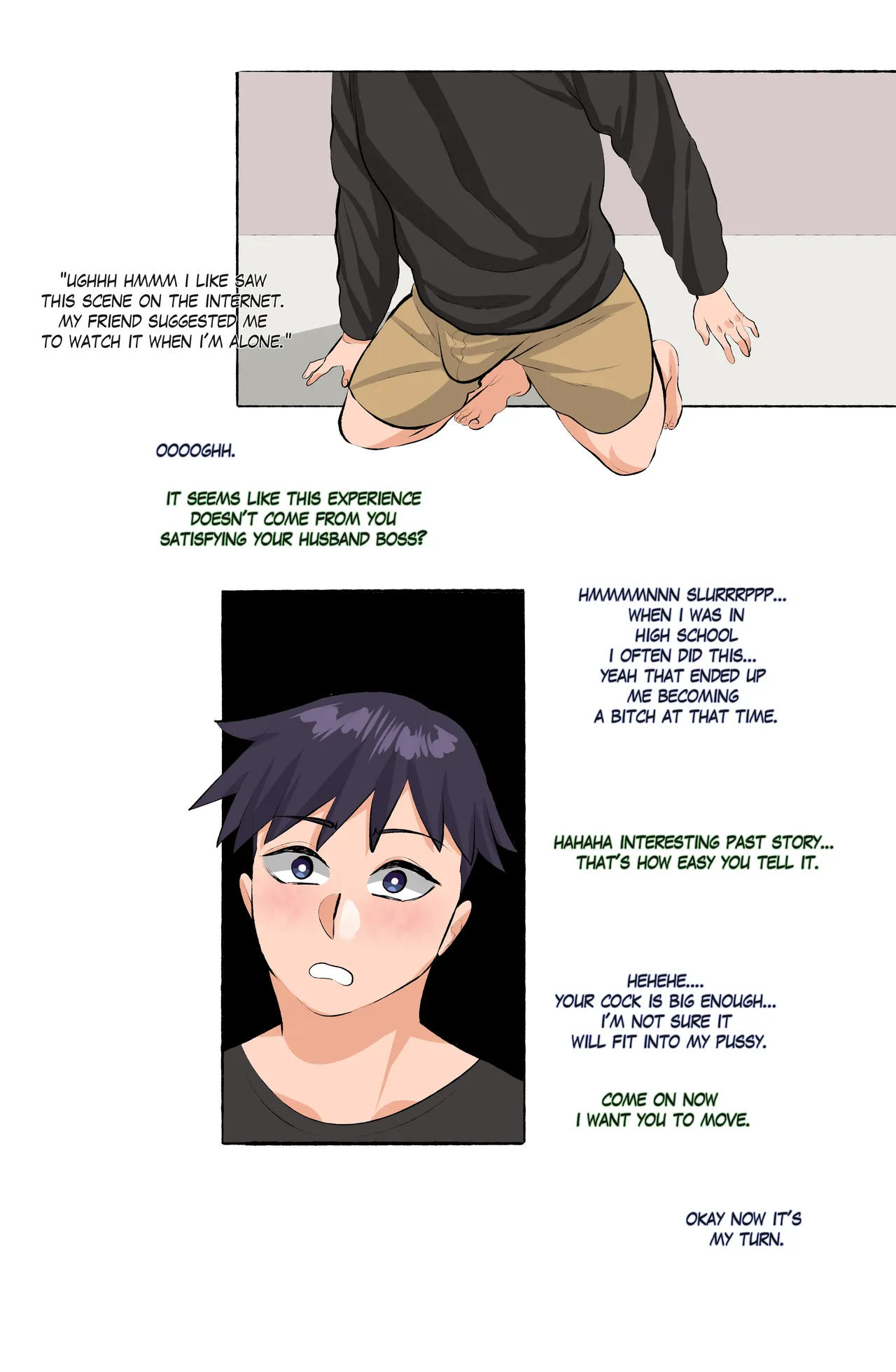 Granny Anastasia part 1 page 16 original parody - full color beauty mark hentai manga - read online free