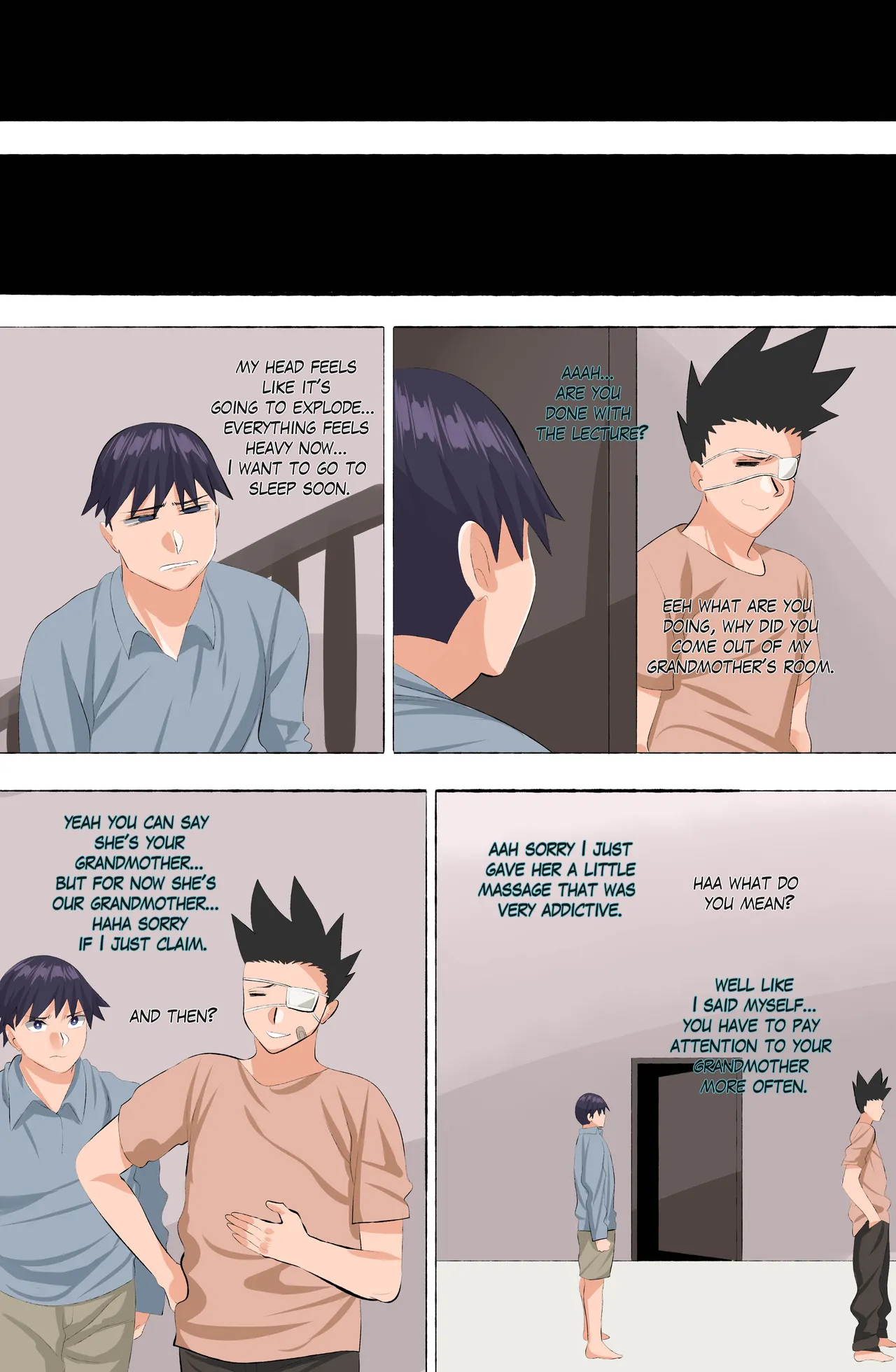 Granny Anastasia part 2 page 17 original parody - full color uncensored hentai manga - read online free