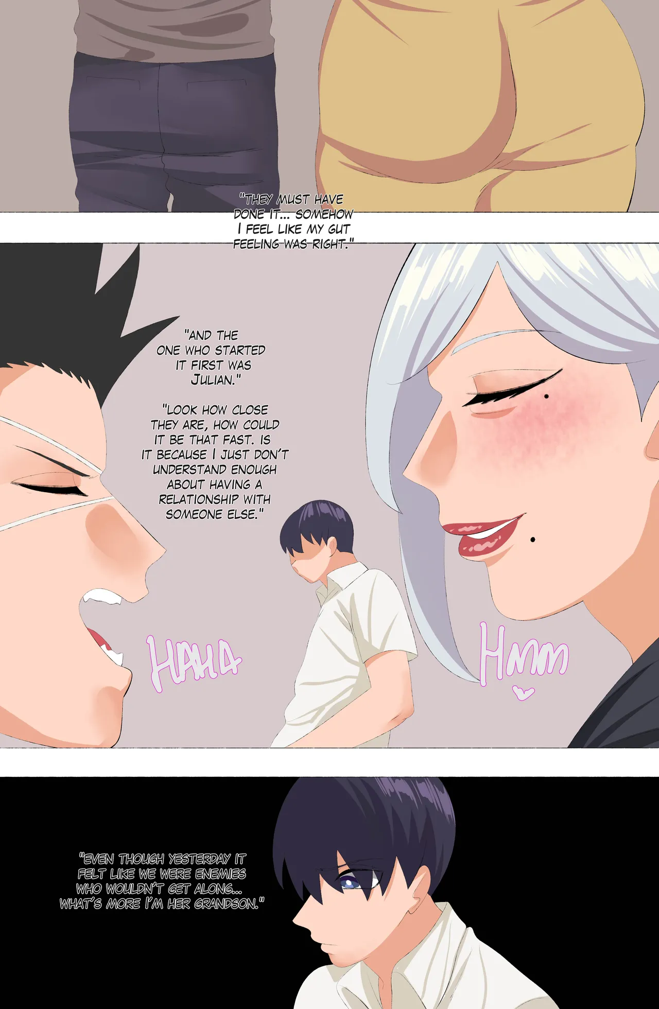 Granny Anastasia part 3 page 11 original parody - full color beauty mark hentai manga - read online free