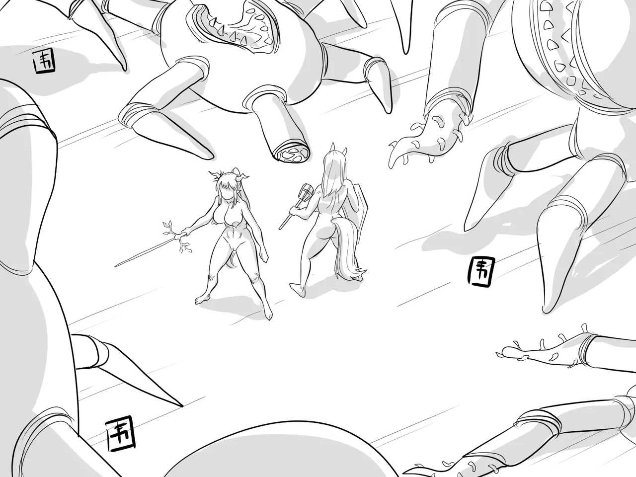 【Monkey dio】寄生方舟 临光篇（R18G警告） page 16 featuring nearl arknights parody - big breasts monster hentai manga - read online free