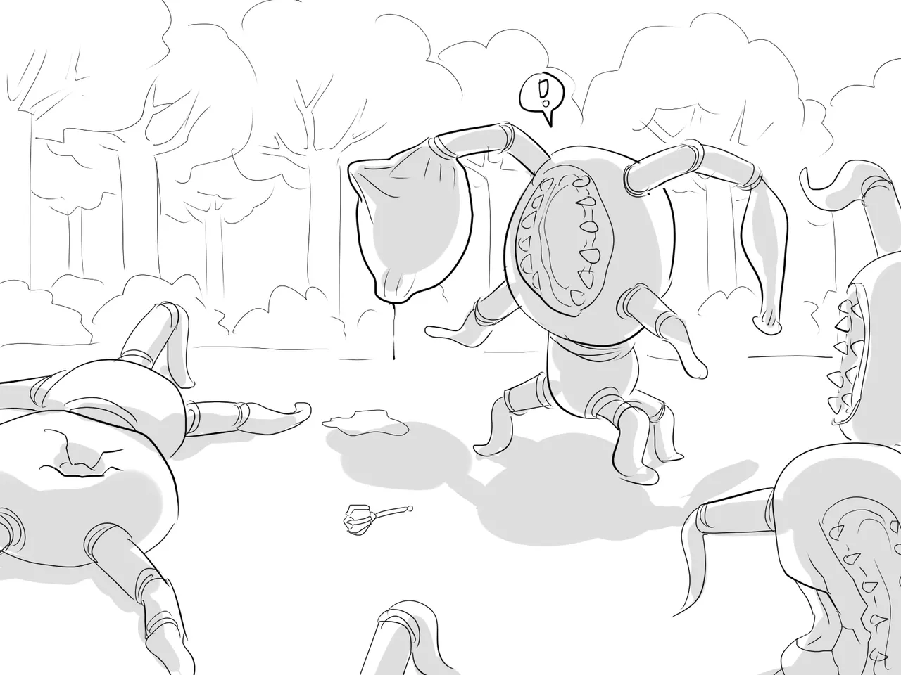 【Monkey dio】寄生方舟 临光篇（R18G警告） page 54 featuring nearl arknights parody - big breasts monster hentai manga - read online free