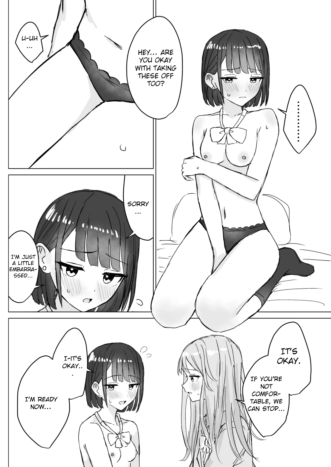 Watashi no Hajimete no Kanojo page 18 original parody - females only yuri hentai manga - read online free
