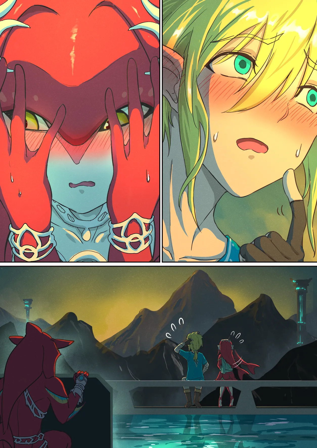 The Legend of Zelda: Date with Mipha - Page 9