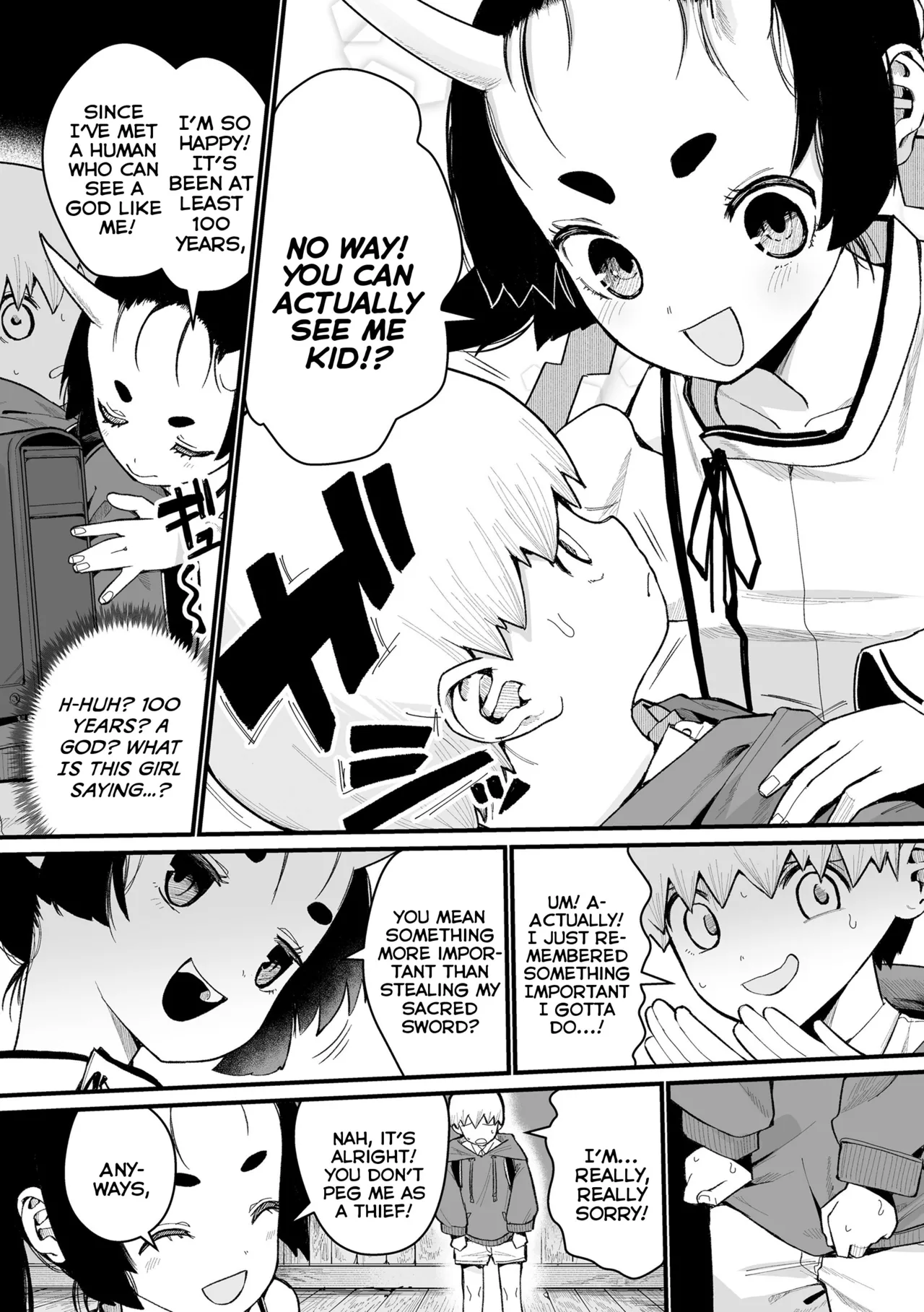 Page 5 of [Suzan] Boku Dake no Kami-sama | A Goddess All My Own (Yoyo Irozuku Omohayuku) [English] {Mistvern} [Digital]