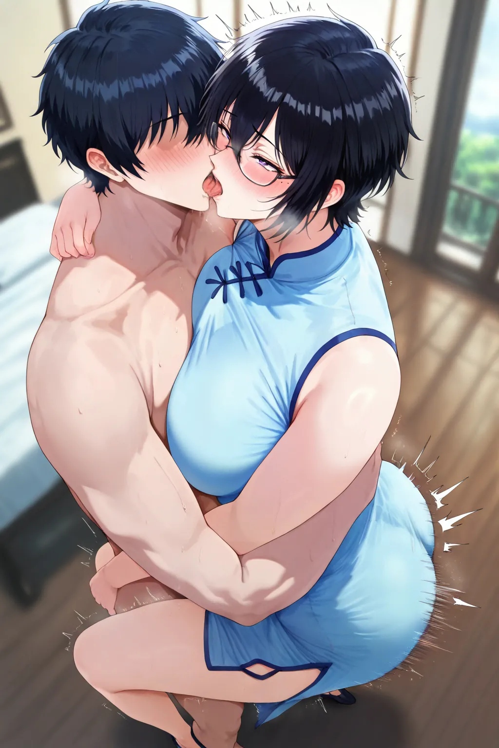 (Short) Reiko Kujirai / 鯨井令子 (九龍ジェネリックロマンス) (73p) / miyabi ai generated page 25 - big breasts glasses hentai manga - read online free