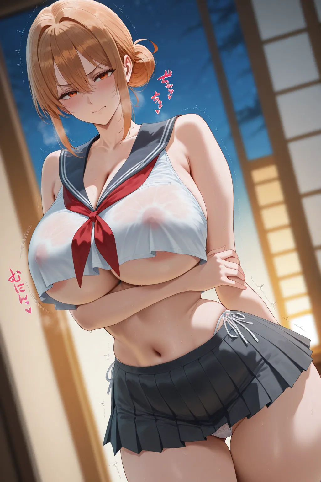 Gahamama / ガハママ (OreGairu/俺ガイル) (160p) / miyabi ai generated page 81 featuring mrs. yuigahama yahari ore no seishun love come wa machigatteiru parody - sole female big penis hentai manga - read online free